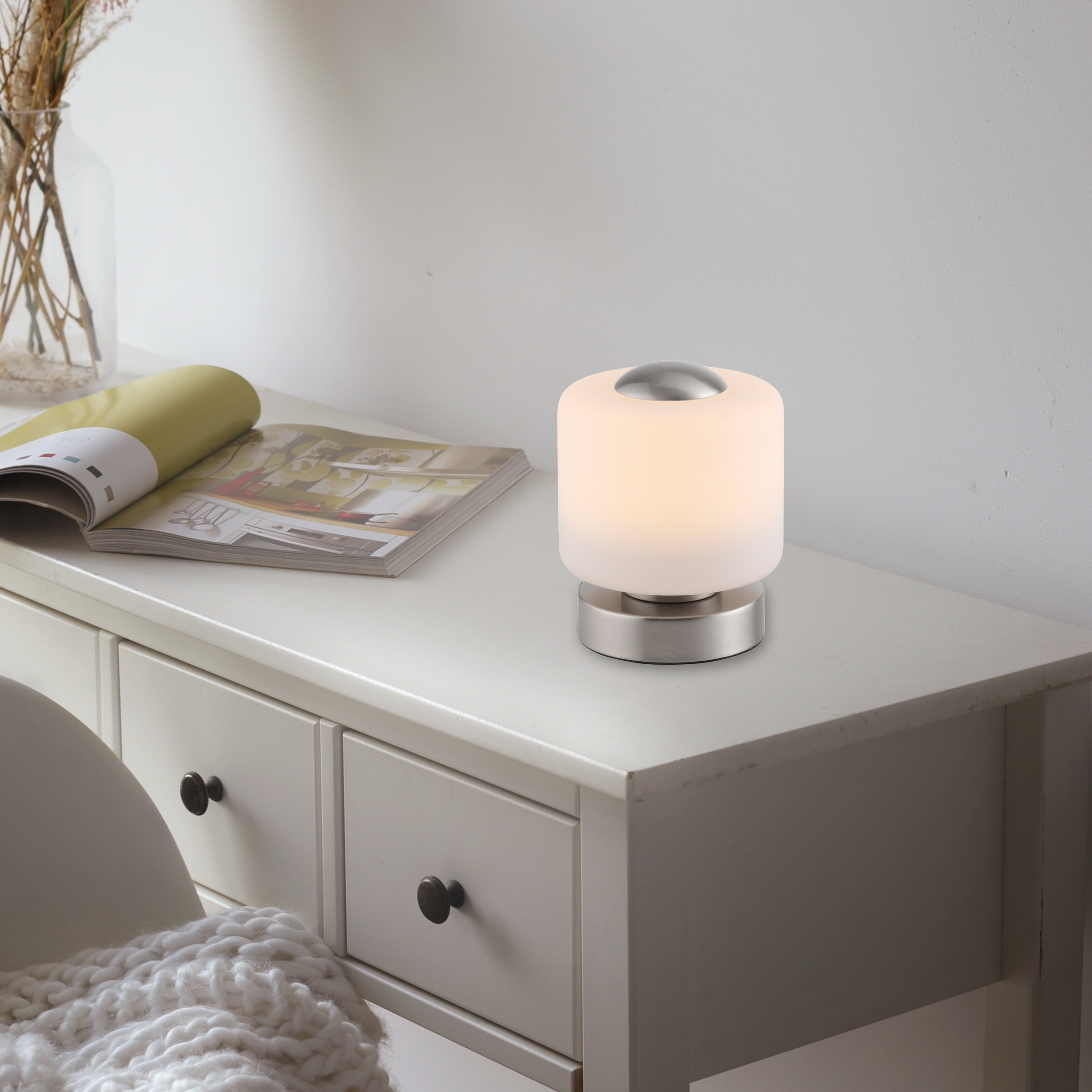 Paul Neuhaus Tischleuchte "BOTA", 1 flammig, Leuchtmittel LED-Board  LED fe günstig online kaufen