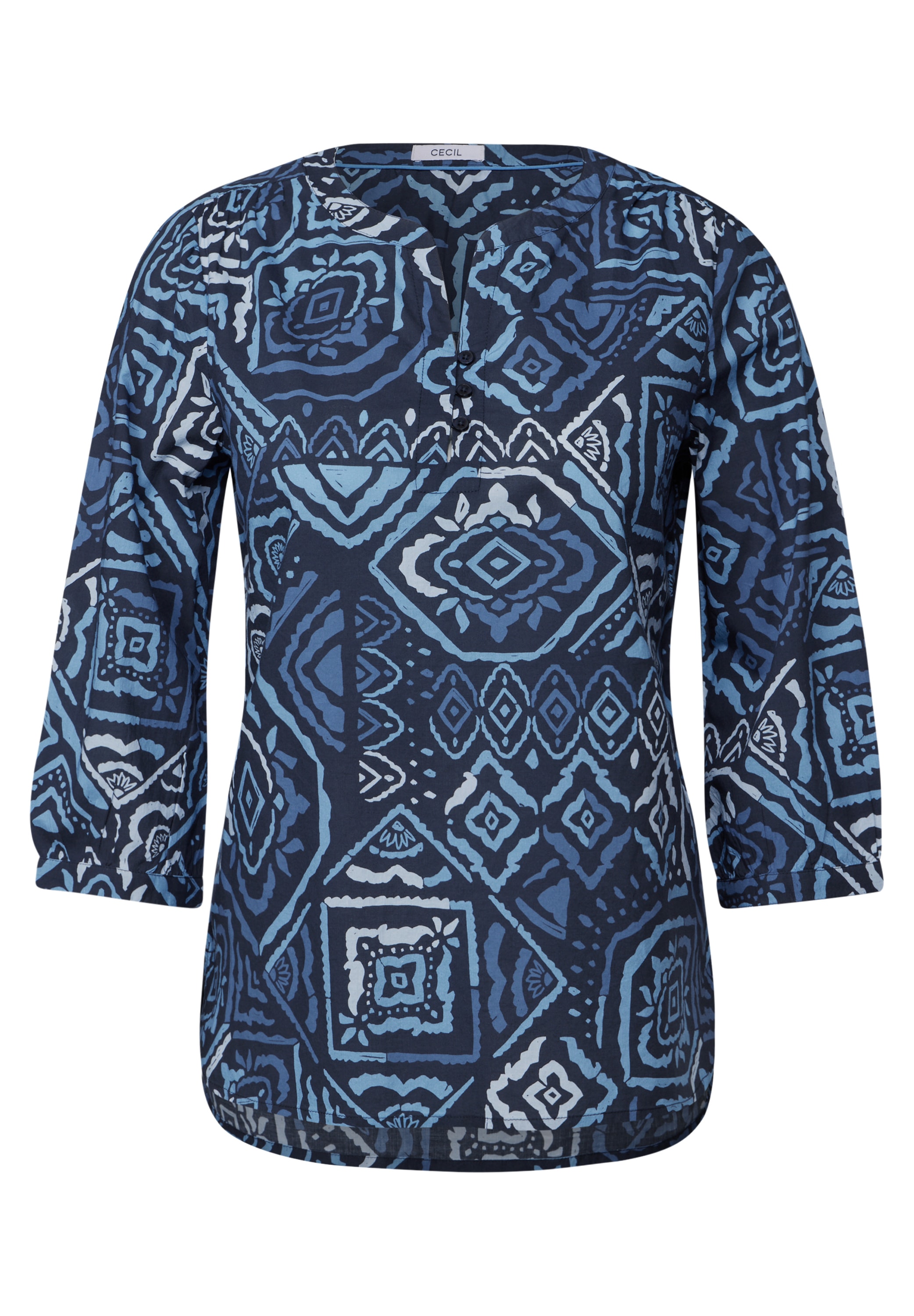 Cecil Klassische Bluse, aus reiner Baumwolle