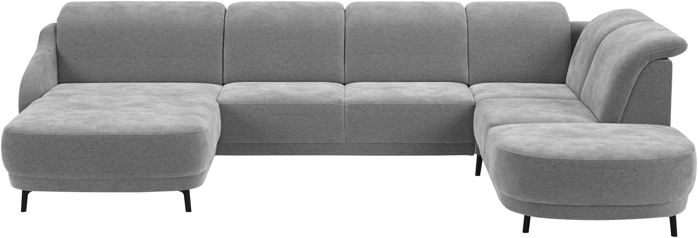 sit&more Wohnlandschaft "Blues U-Form" inkl. Kopfteilverstellung, wahlweise günstig online kaufen