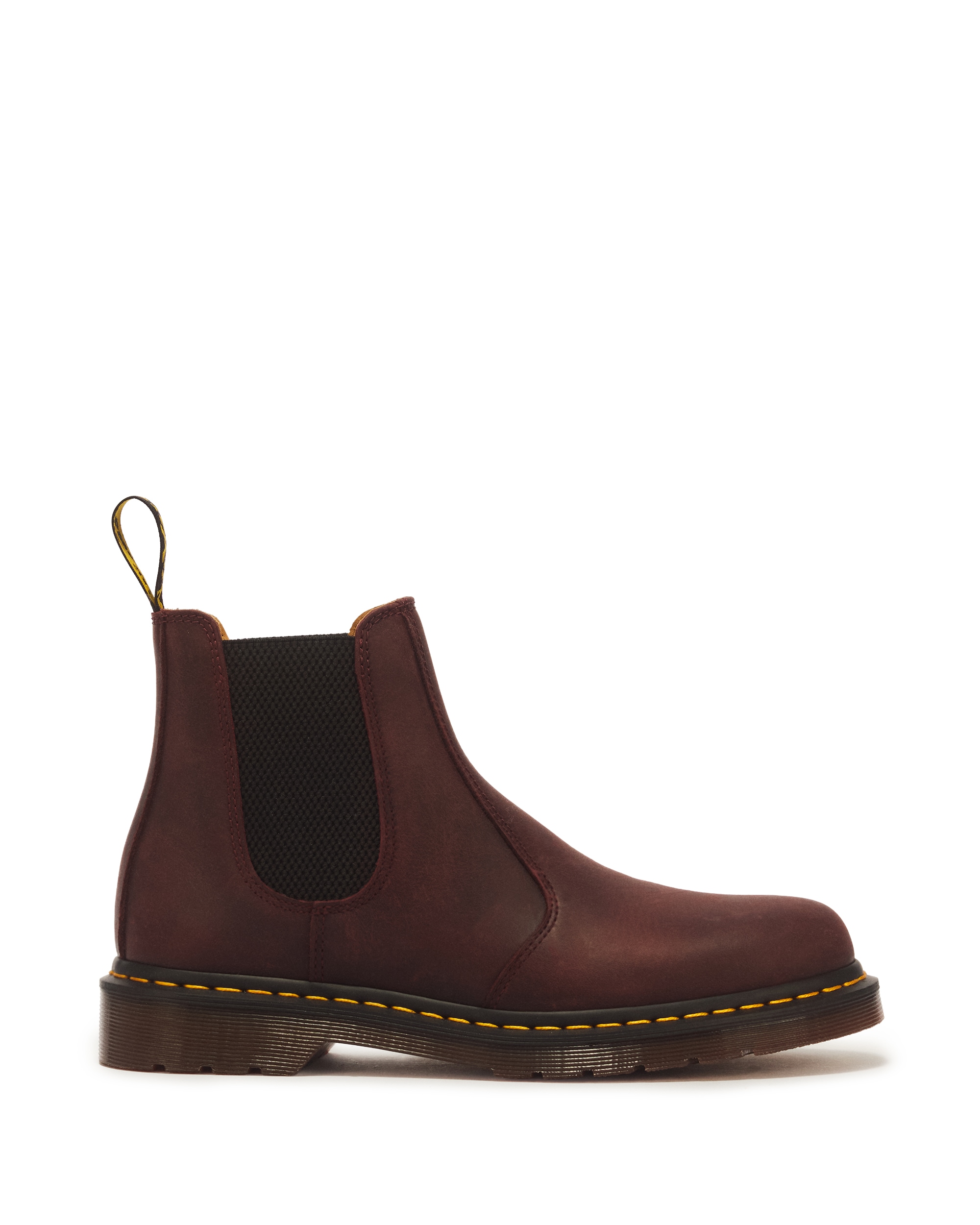 DR. MARTENS Chelseaboots  Blockabsatz, Stiefelette mit Stretcheinsätzen