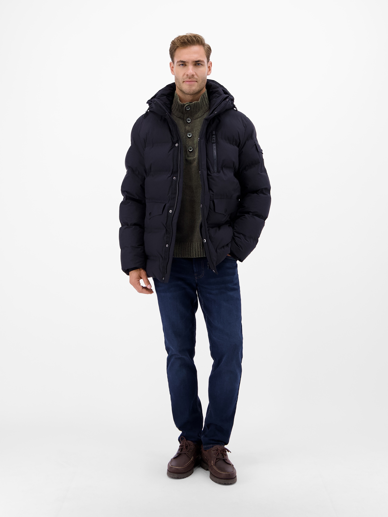 LERROS Strickpullover »Herren Stricktroyer, weich wie Samt«