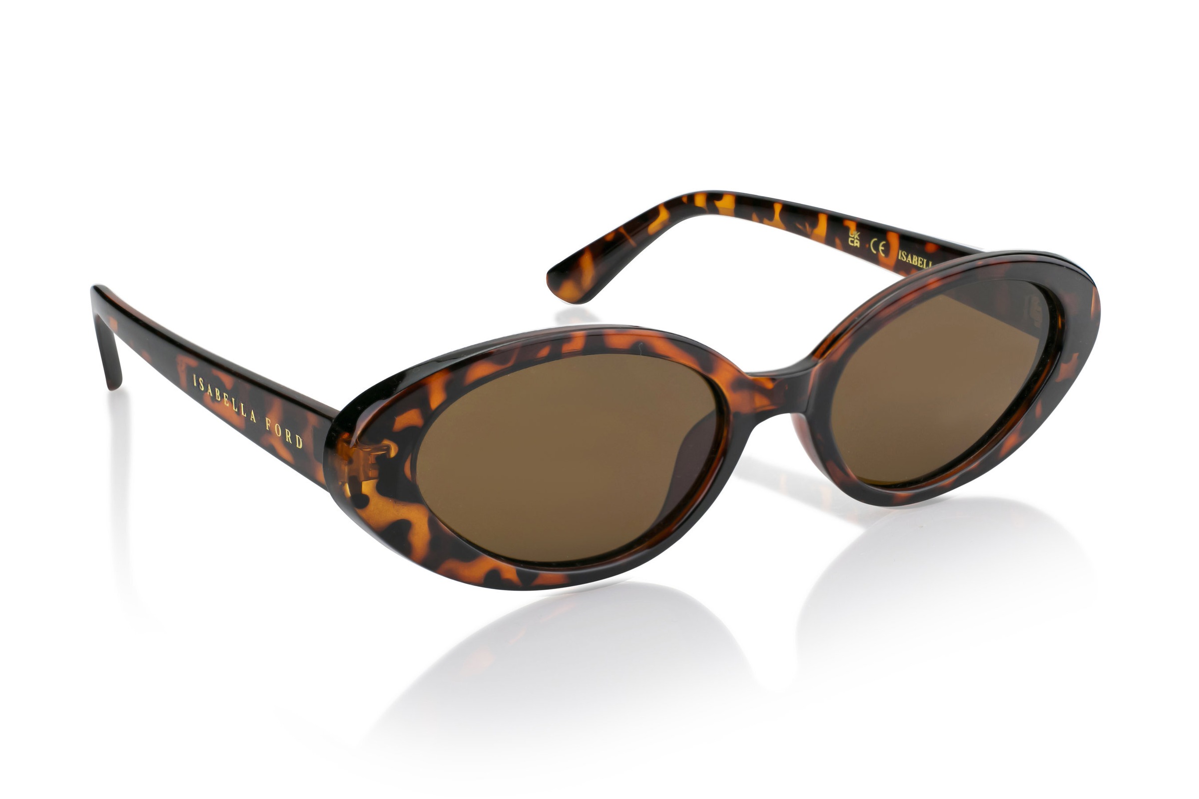 ISABELLA FORD Sonnenbrille »FA02-02« Glass 0.74MM Polarized Lens UV400，CAT3.0
