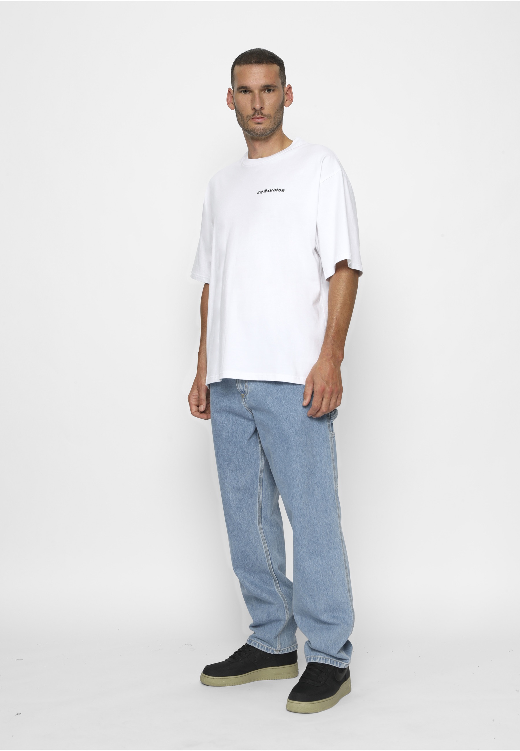 2Y Studios T-Shirt »2Y Studios Herren Smiley Oversize Tee« 1 Stk.