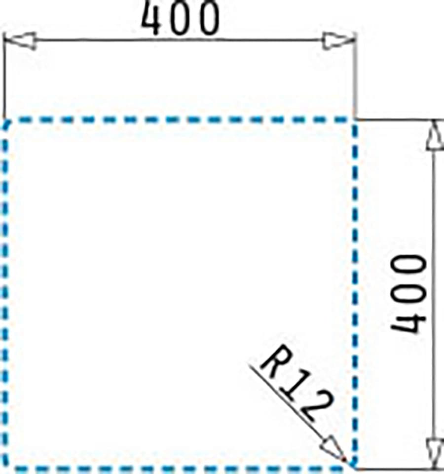 Pyramis Edelstahlspüle