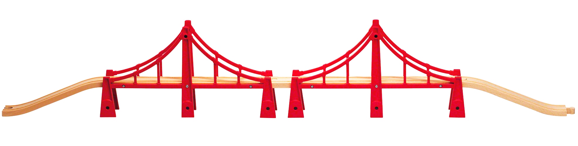 BRIO® Spielzeugeisenbahn-Brücke »BRIO® WORLD, Hängebrücke«