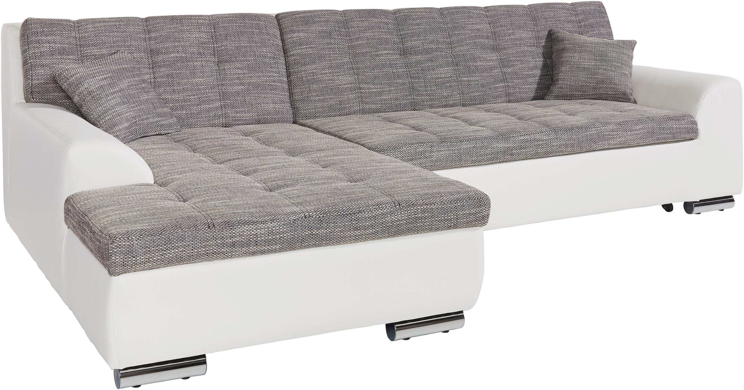 DOMO collection Ecksofa "Treviso viele Bezüge, auch in Cord, L-Form, B/T/H: günstig online kaufen