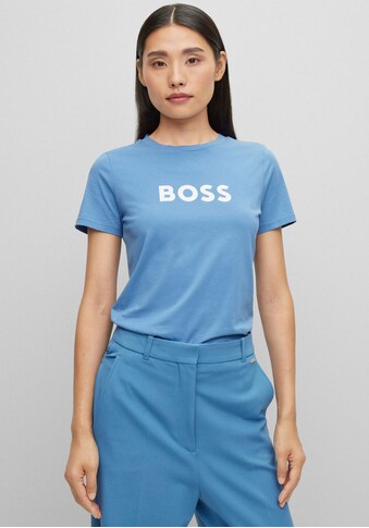 BOSS ORANGE T-Shirt »C_Elogo_5 10228667 01«, (1 tlg.), mit BOSS Logoschriftzug auf der... kaufen