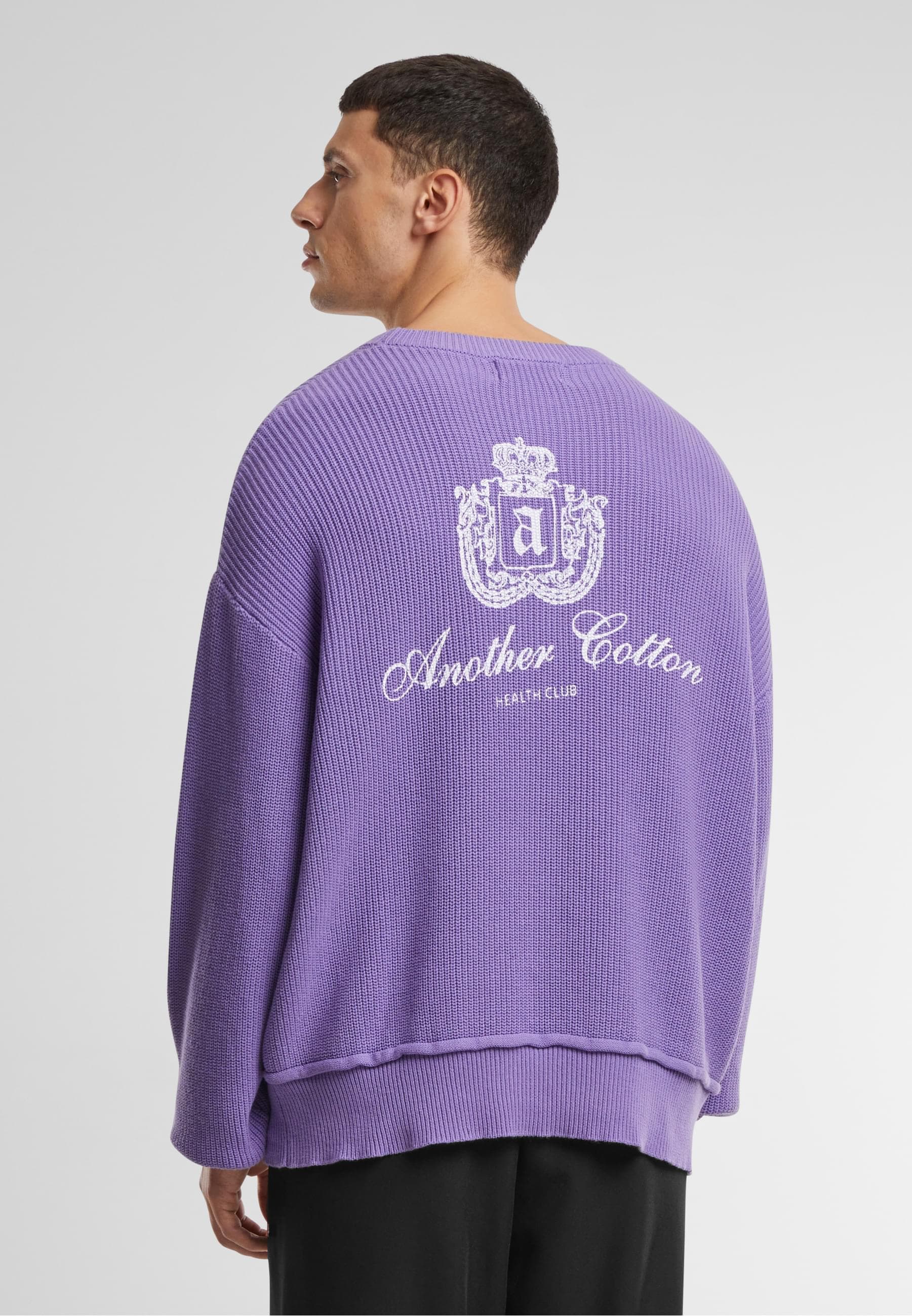 Another Cotton Lab Rundhalspullover »Another Cotton Lab Another Oversize Knit Sweatshirt«, (1 tlg.)