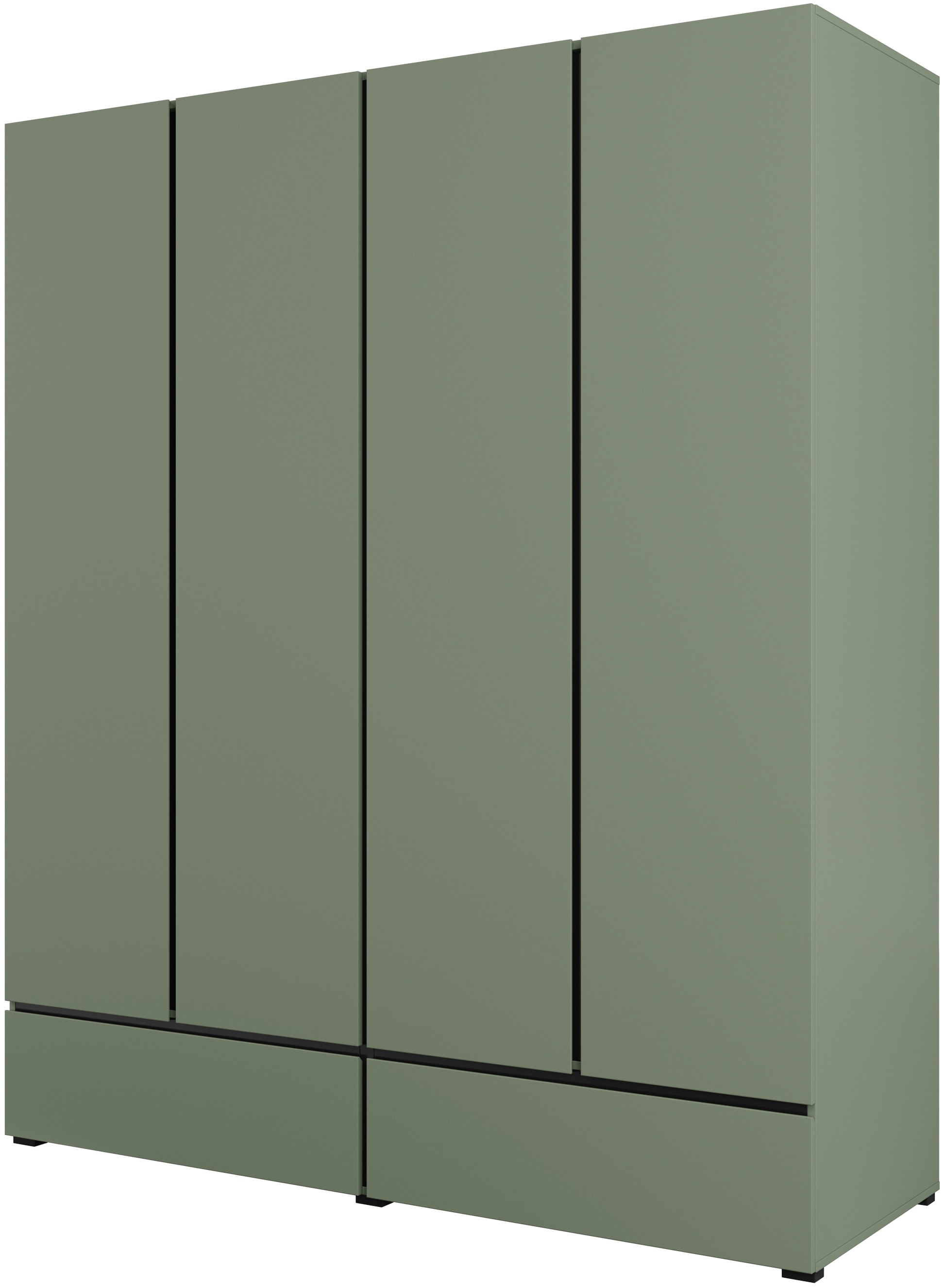 OTTO home Kleiderschrank "Cross, moderner griffloser Kleiderschrank" Wäsche günstig online kaufen