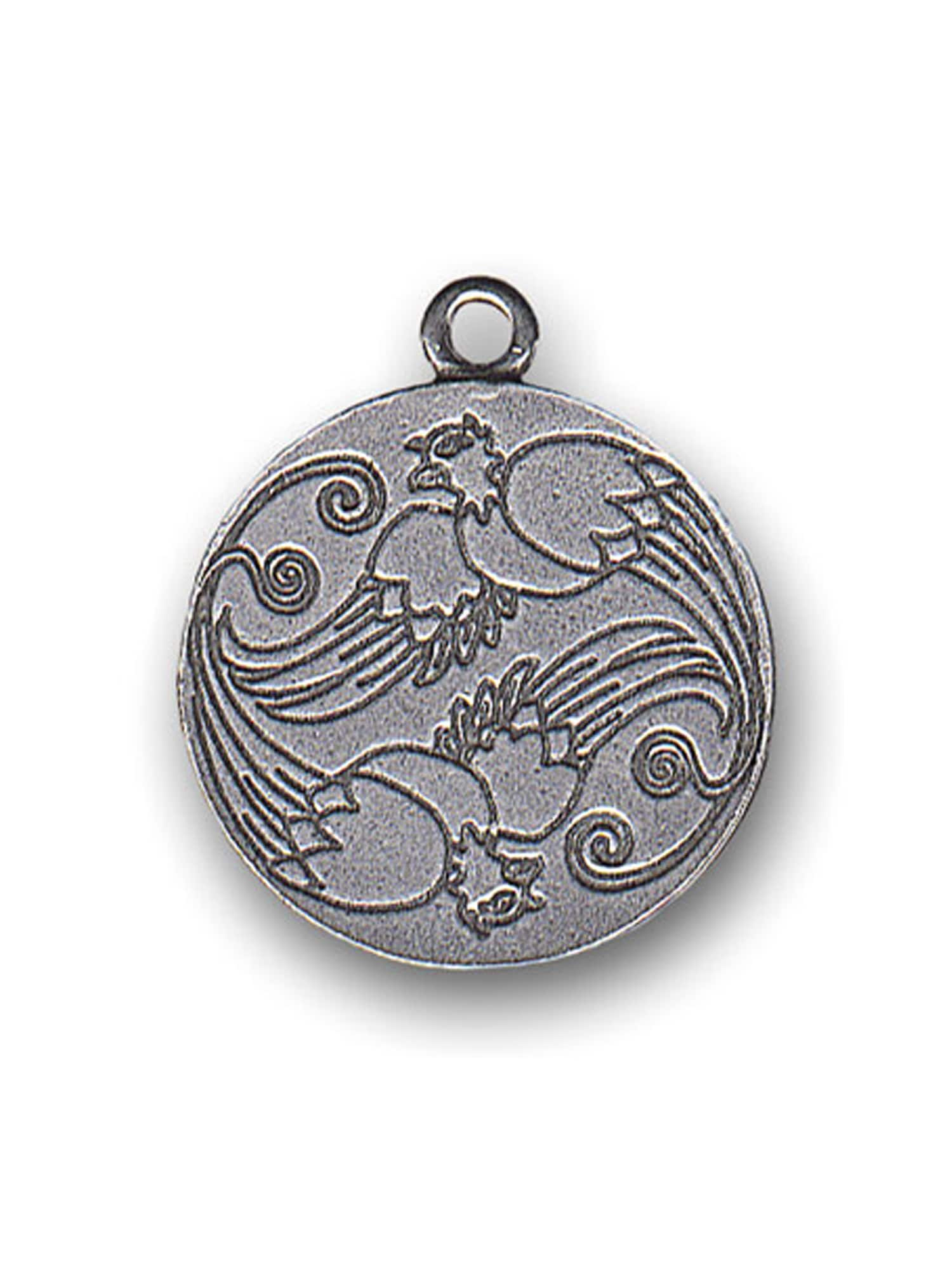 Adelia´s Amulett »Amulett Anhänger Feng Shui Der Phoenix«, Der Phoenix - Erneuerung und Hoffnung
