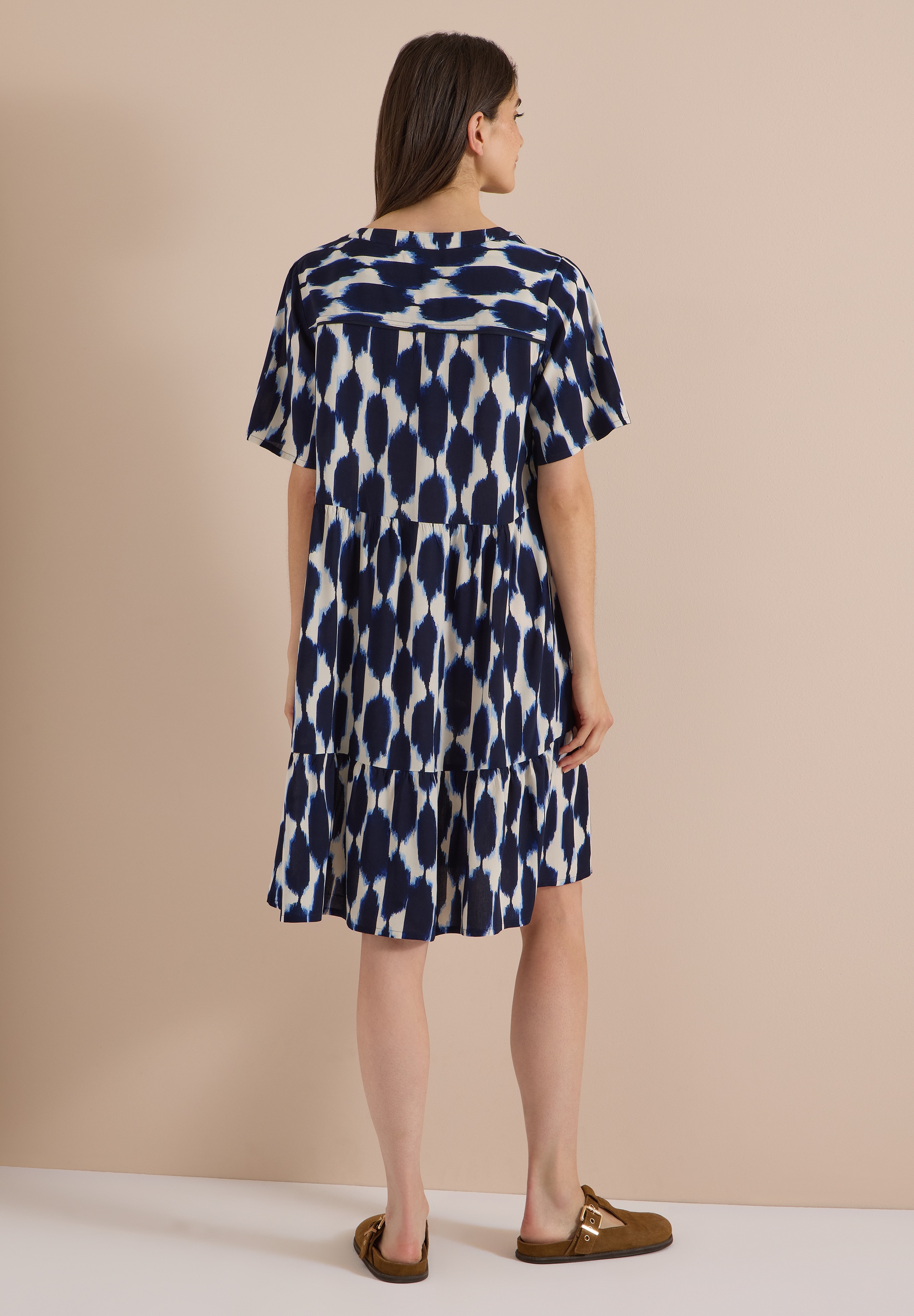 Cecil Sommerkleid Ohne Taschen mit grafischem Muster