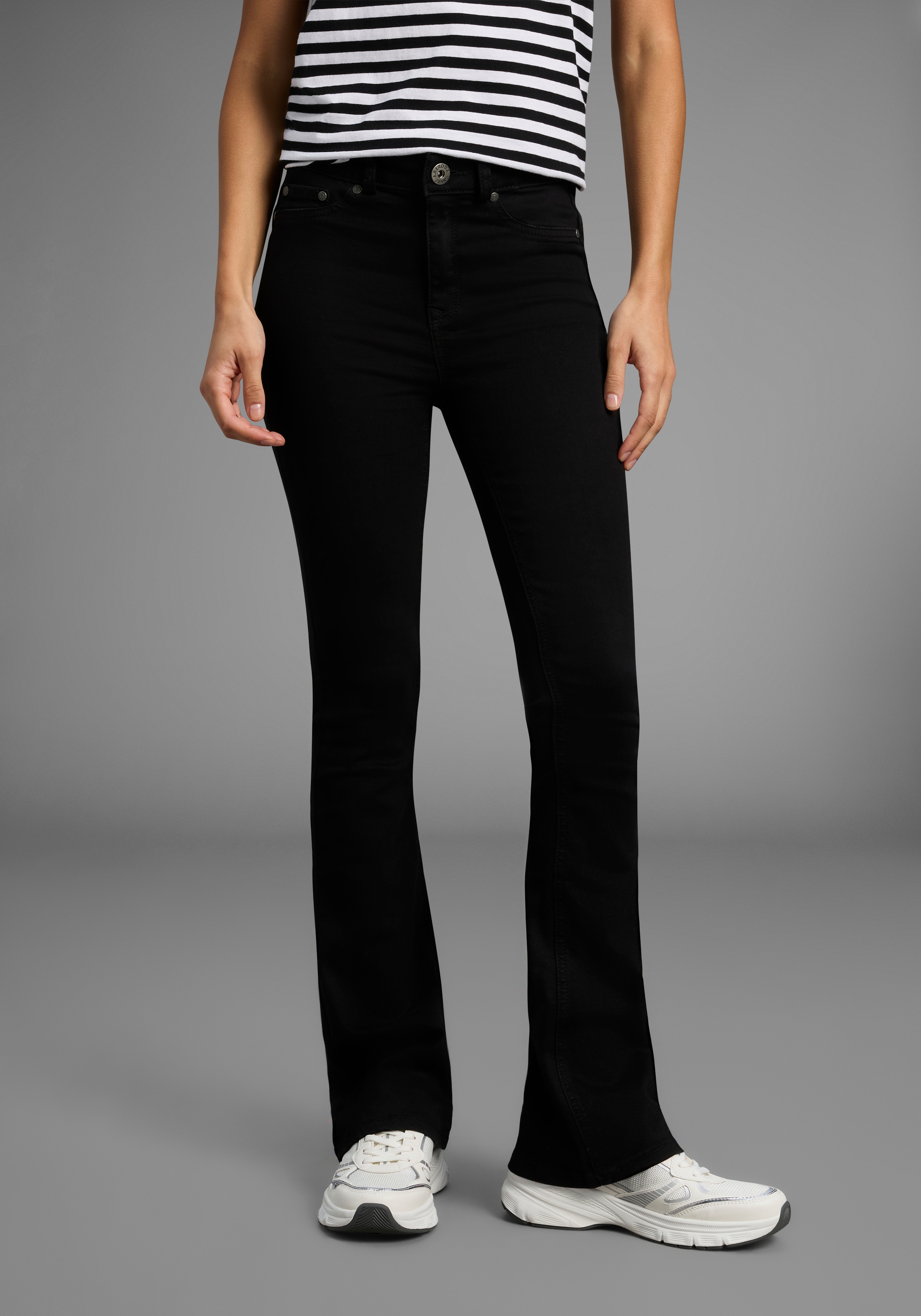 Arizona Bootcut Jeans Women's Black 46