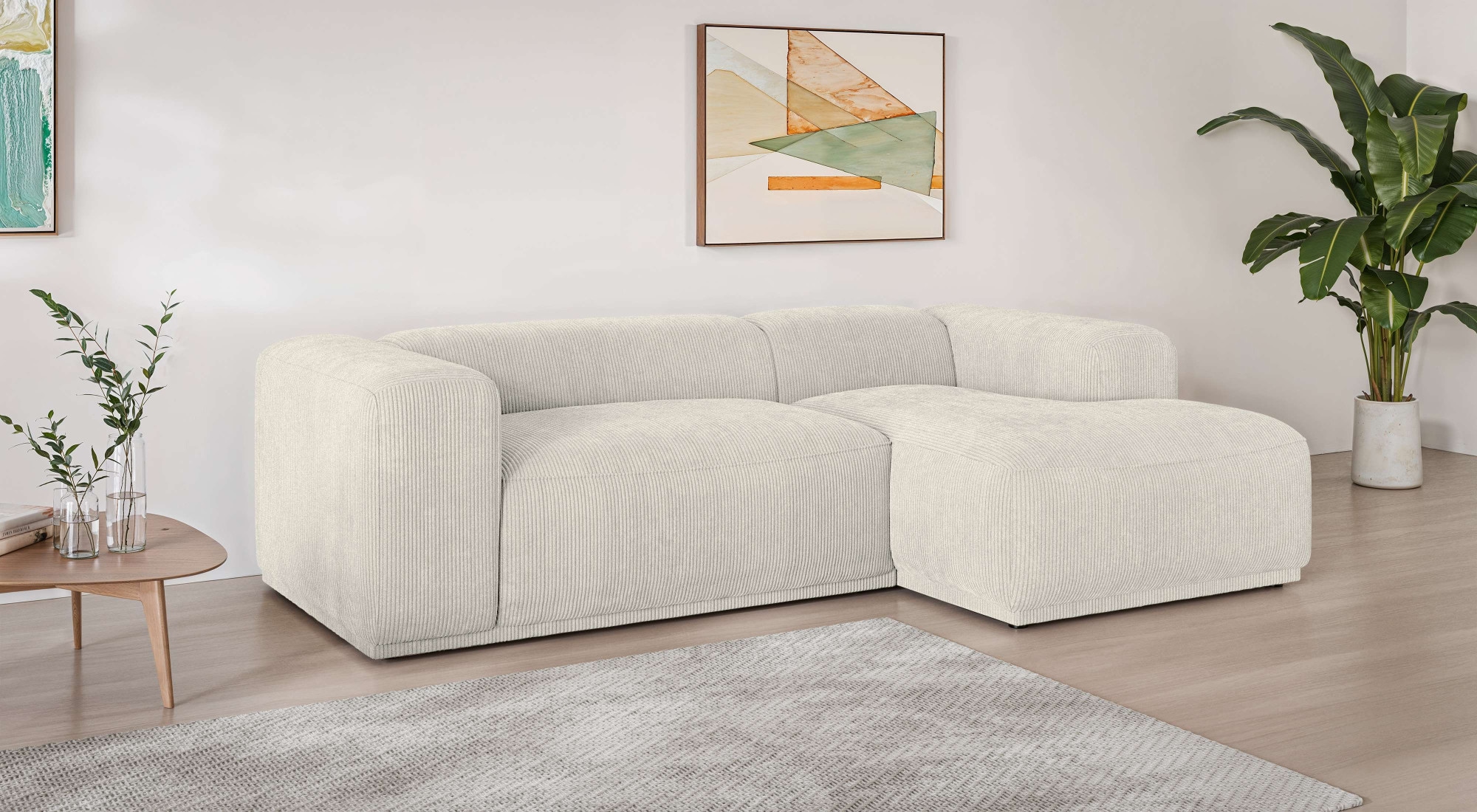 s.Oliver Ecksofa "EMMERIK Designersofa, L-Form mit Wellenfederung, B/T/H: 2 günstig online kaufen