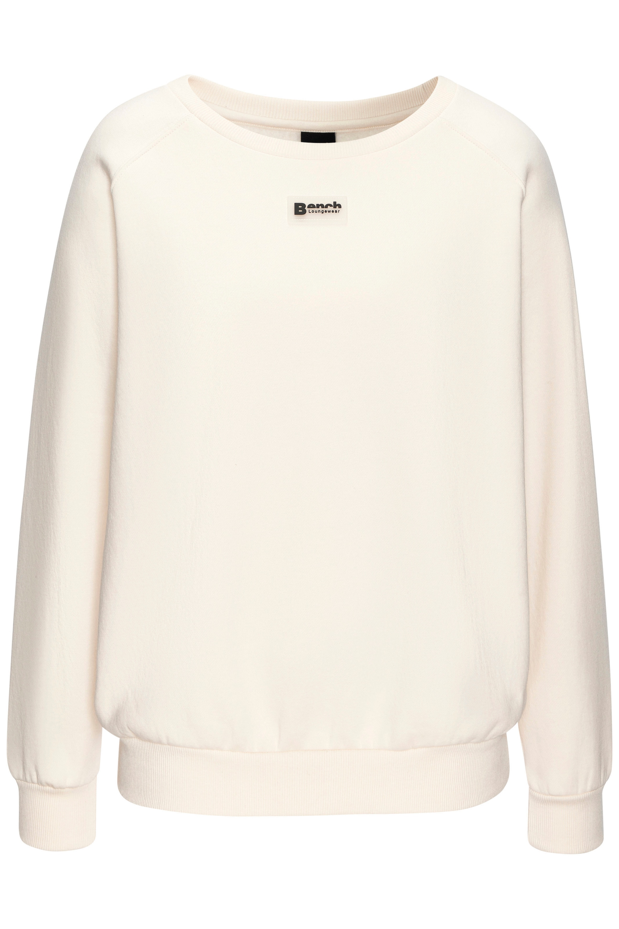 Bench. Loungewear Sweatshirt, mit kleinem Logo Detail