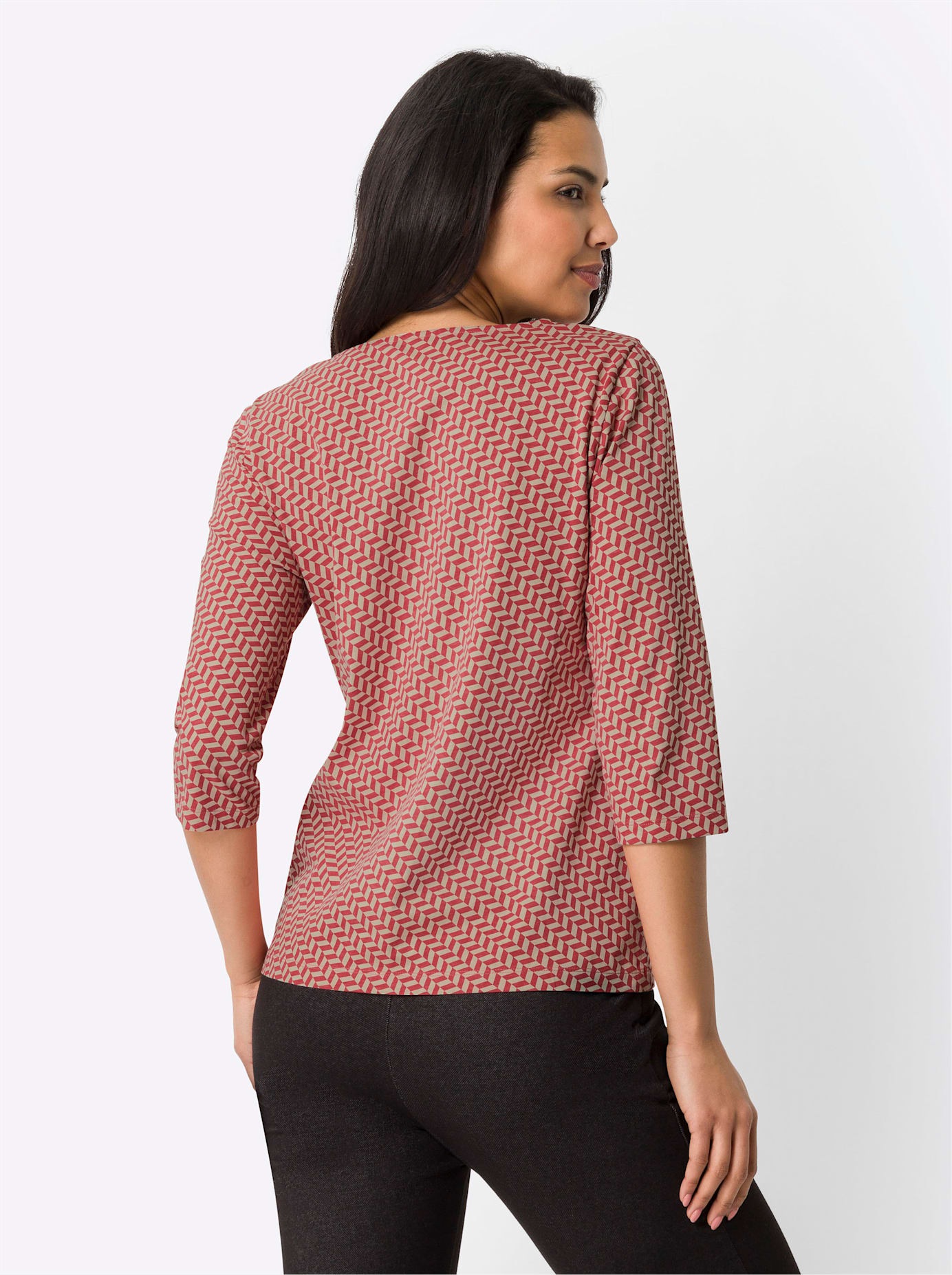 3/4-Arm-Shirt "Freizeitshirt", (1 tlg.) günstig online kaufen