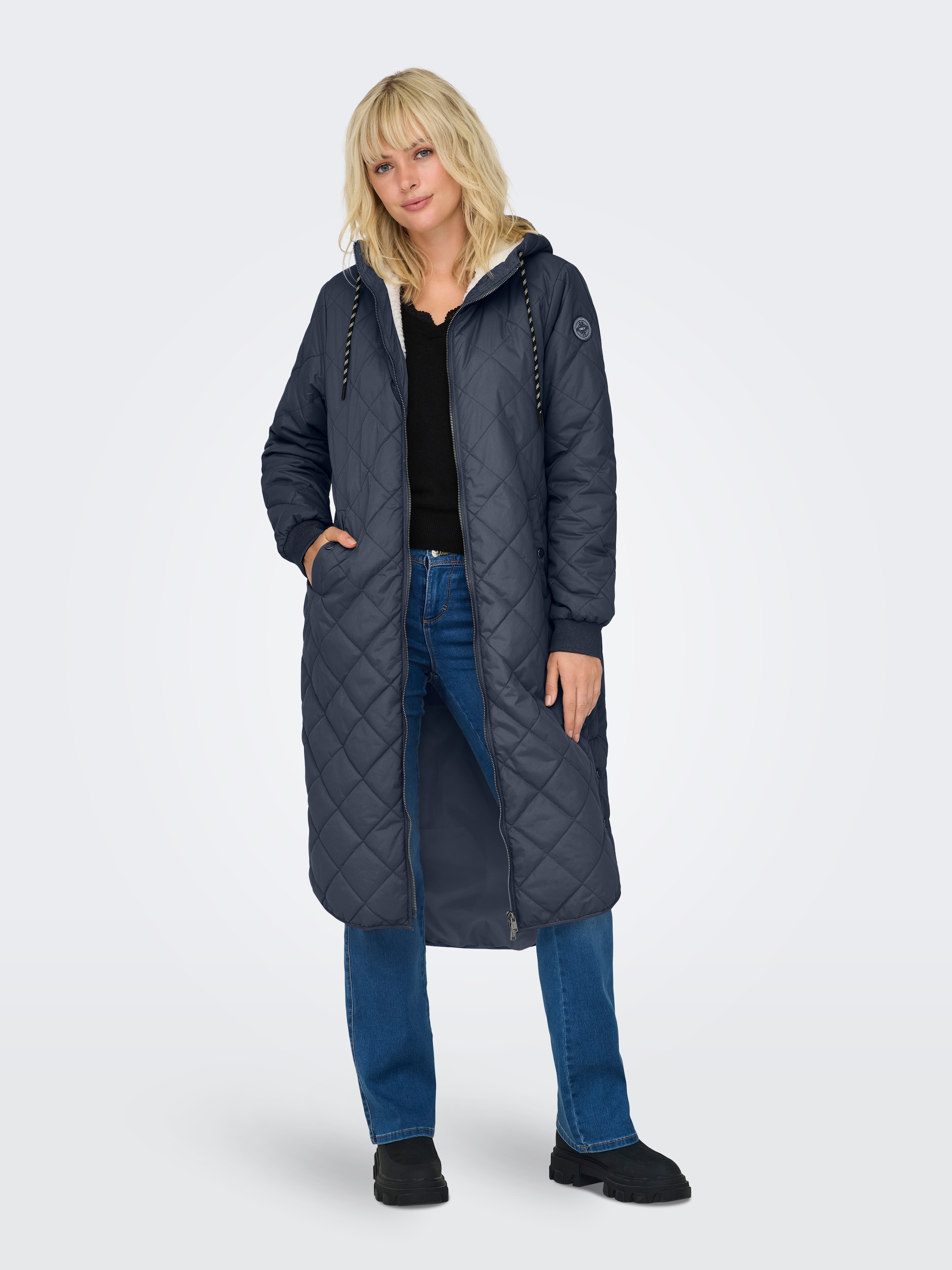 ONLY Steppmantel "ONLNEWSANDY QUILT COAT CC OTW" günstig online kaufen