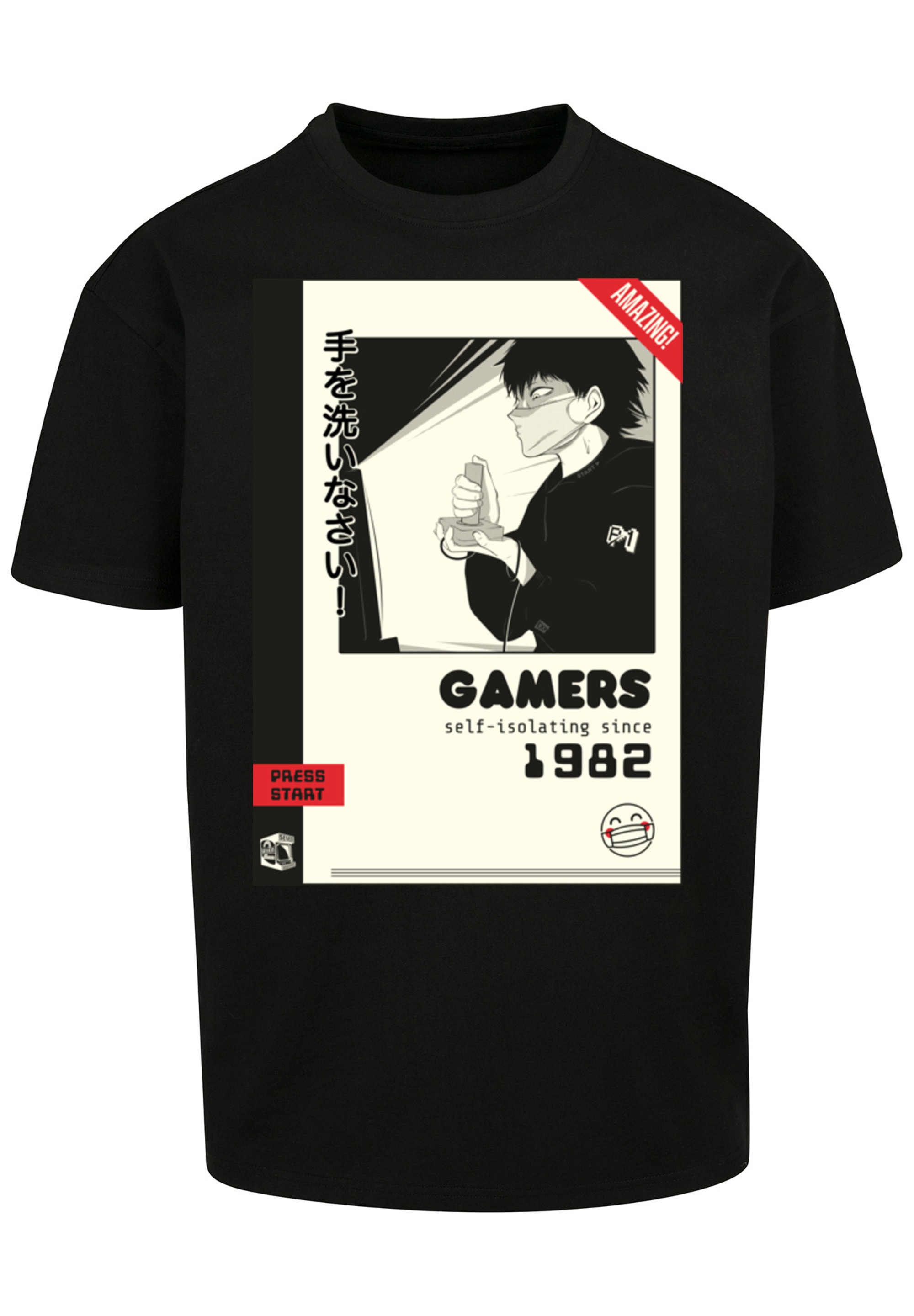 F4NT4STIC T-Shirt "selfisolating since 1982 Retro Gaming SEVENSQUARED", Pri günstig online kaufen