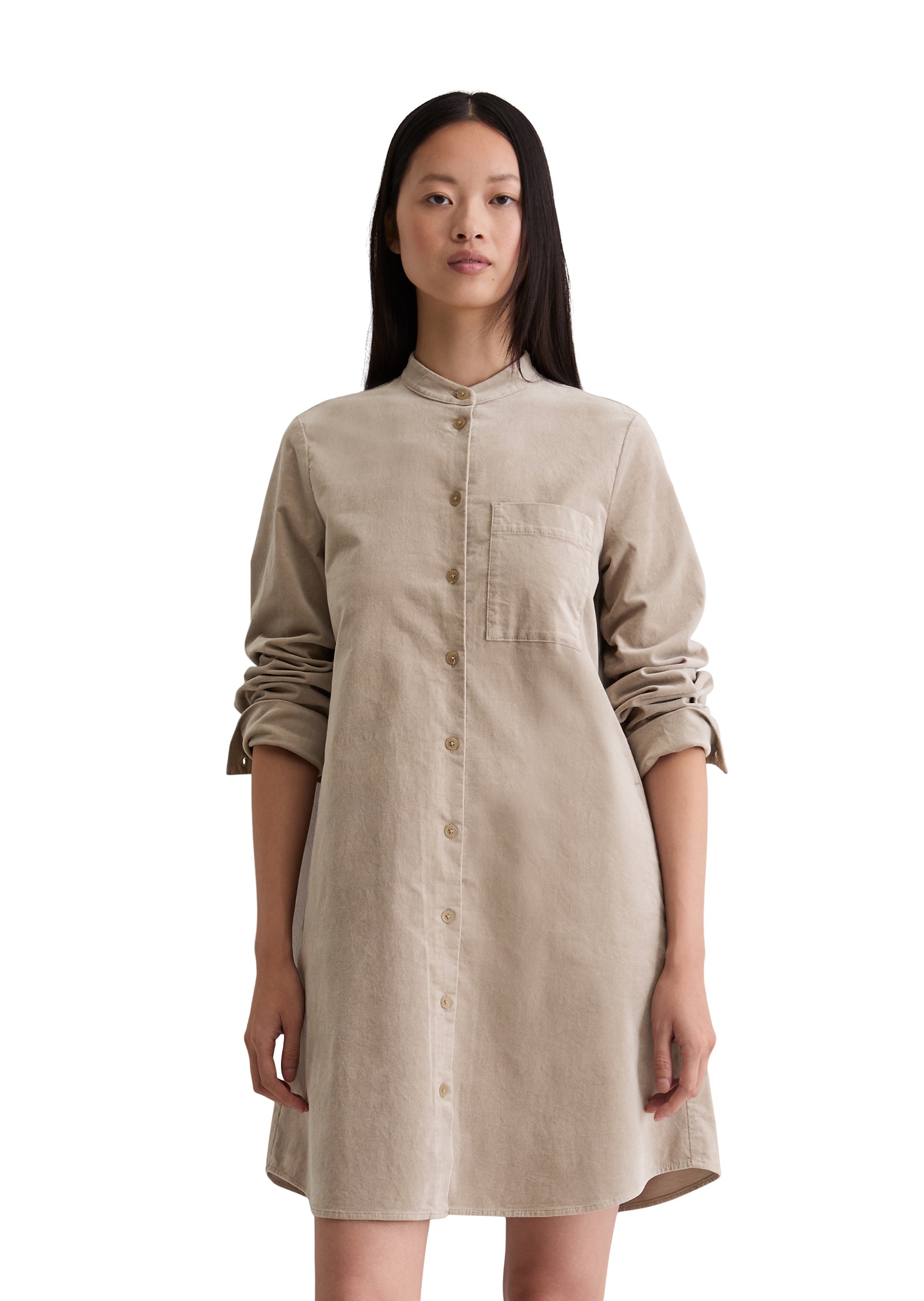 Marc OPolo Hemdblusenkleid "aus Organic Cotton Stretch"