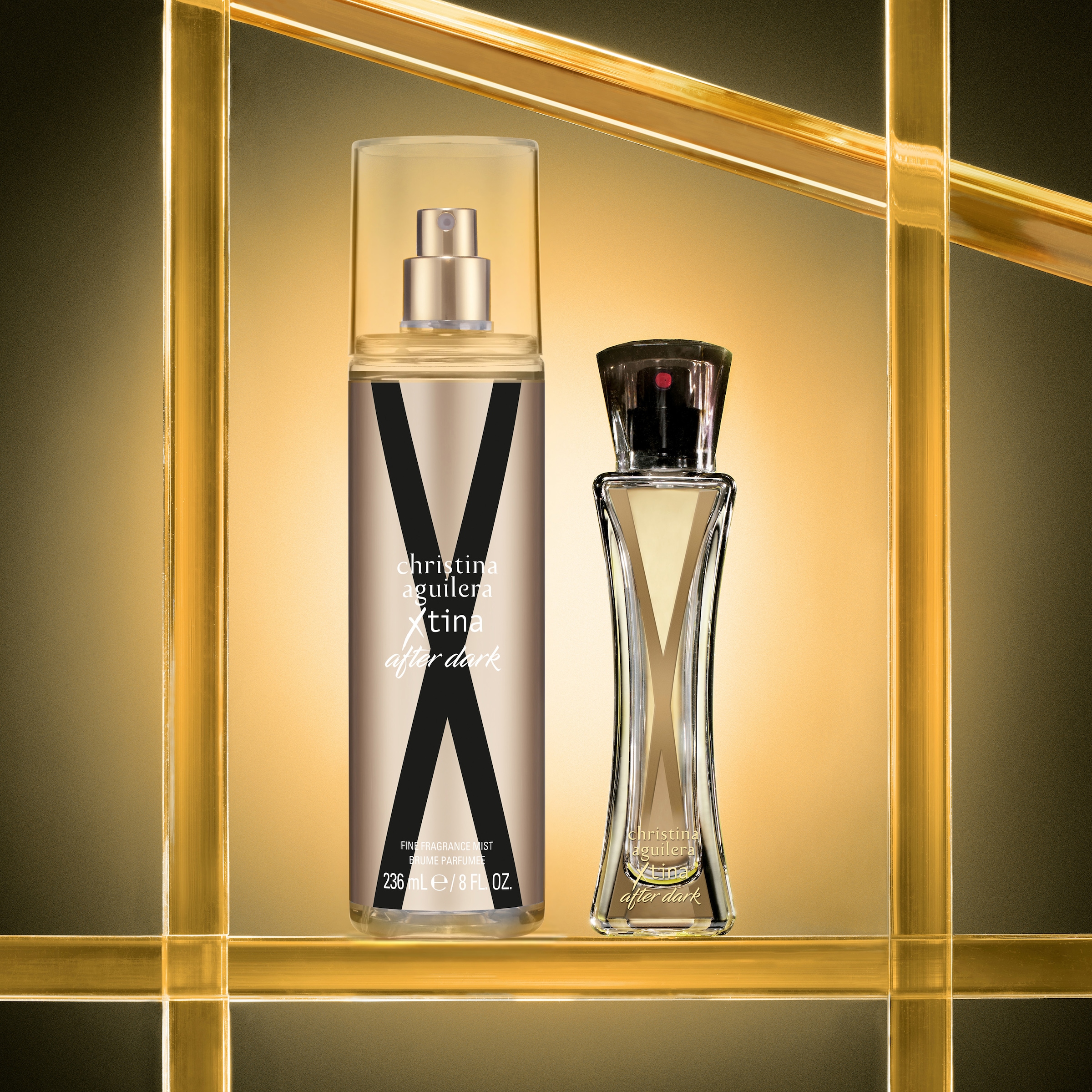 Christina Aguilera Körperspray »XTINA AFTER DARK FINE FRAGRANCE MIST« 1 mit Feige aus der Provence, floral, amber- und holzig