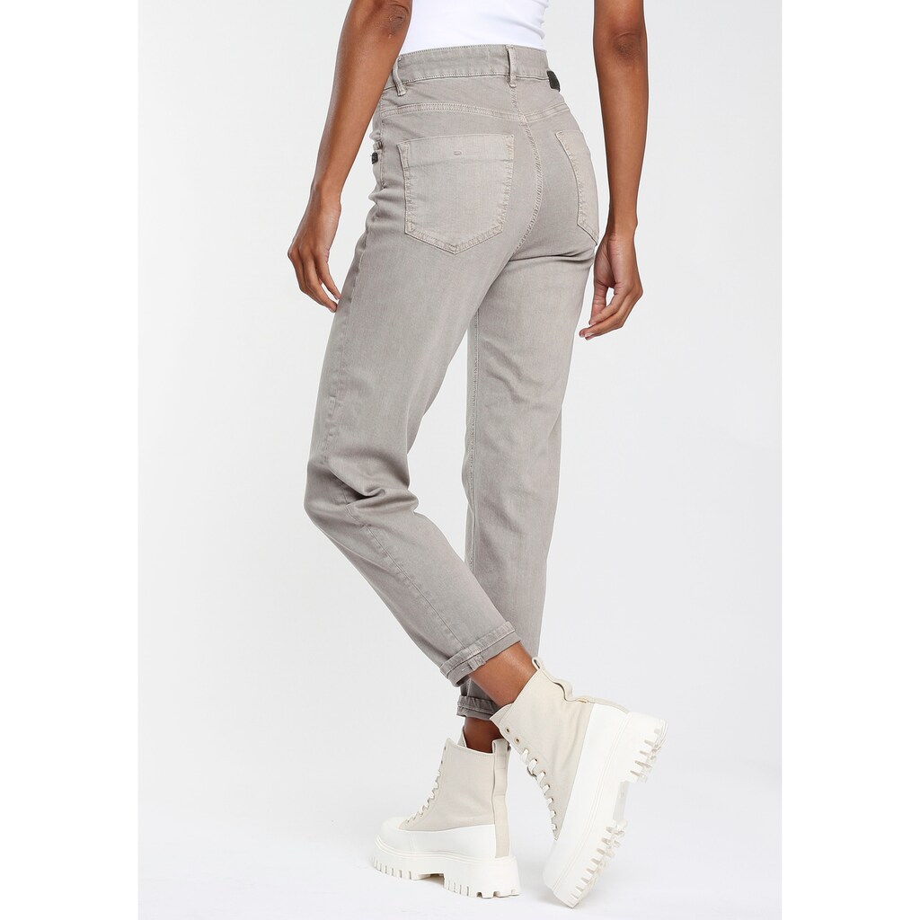 Damenmode Jeans GANG Mom-Jeans »GLORIA-GA«, 5-Pocket Karottenjeans mit schmeichelhafter hoher Leibhöhe beige Damenmode Jeans GANG Mom-Jeans »GLORIA-GA«, 5-Pocket Karottenjeans mit schmeichelhafter hoher Leibhöhe beige