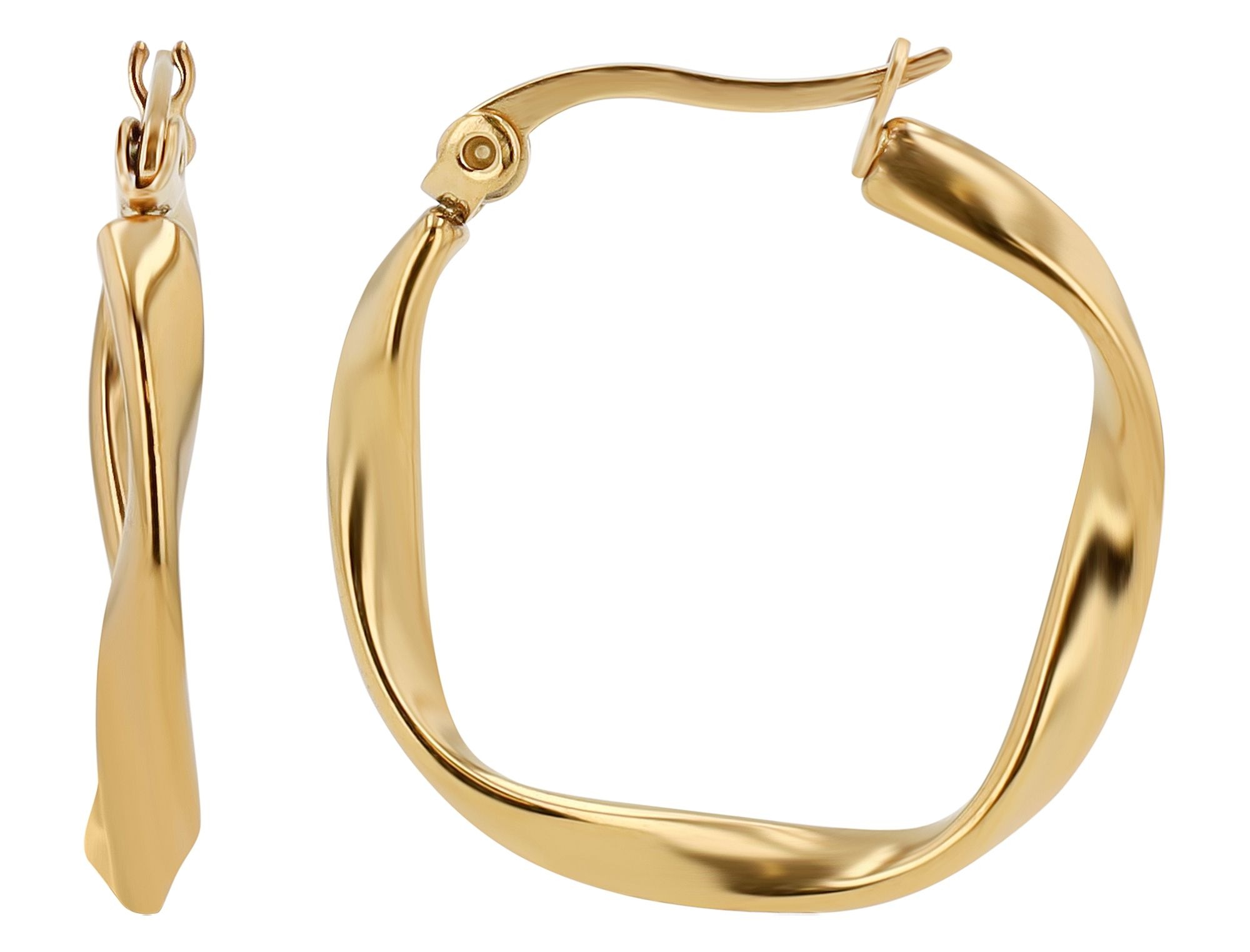 Adelia´s Paar Creolen "Damen Ohrringe – Creole aus Edelstahl" Ideal als Ges günstig online kaufen