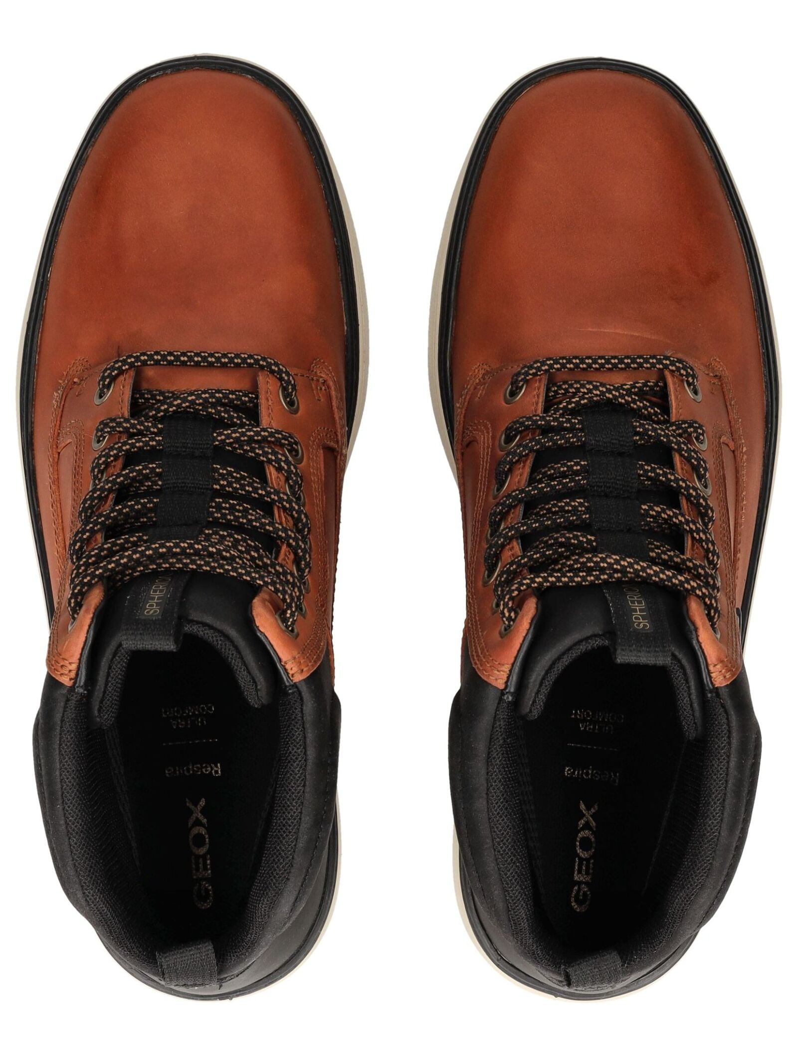 Geox Schnürstiefelette »Geox Stiefelette Leder/Textil«