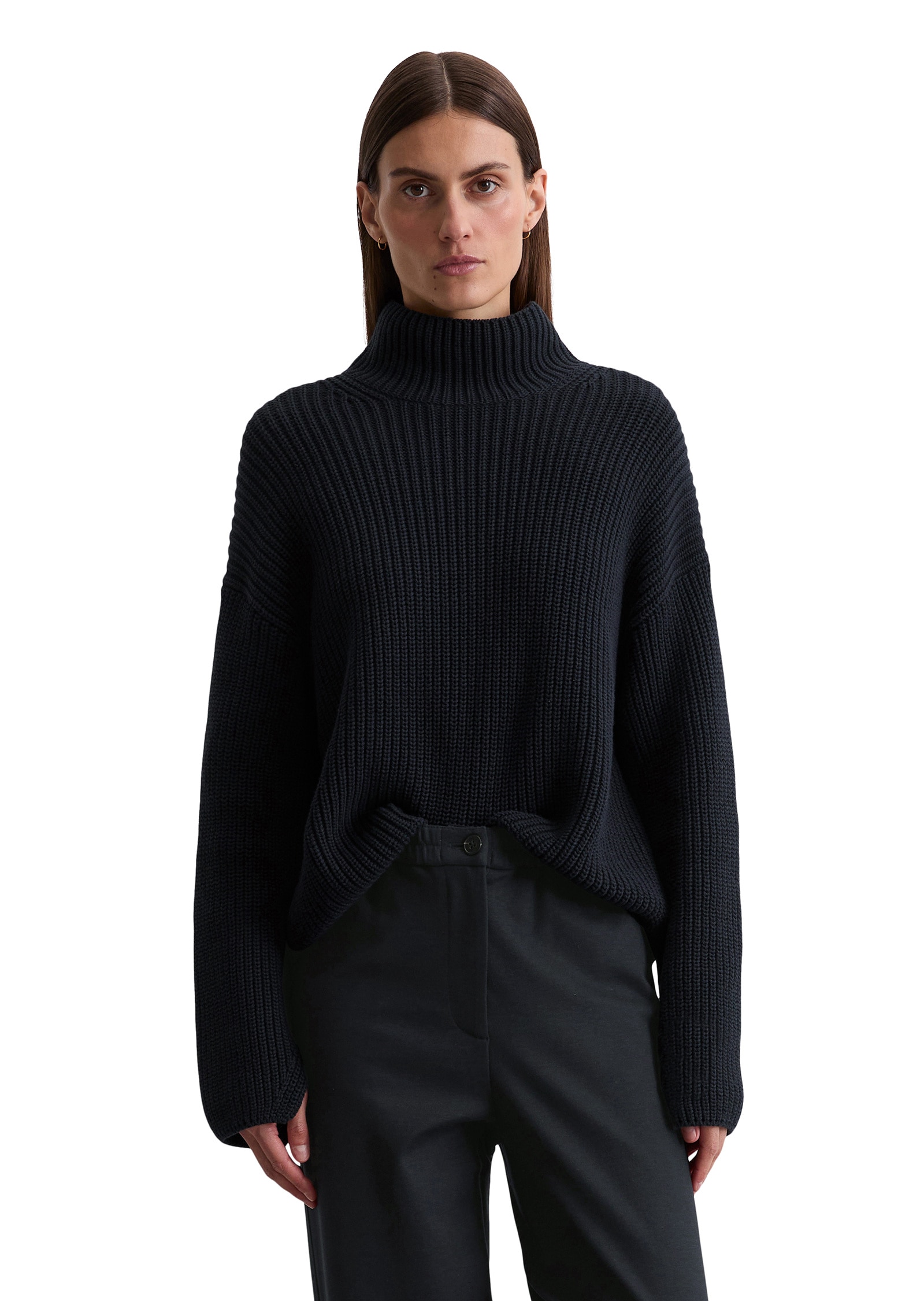 Marc OPolo Strickpullover "aus schwerem Baumwollgarn" günstig online kaufen