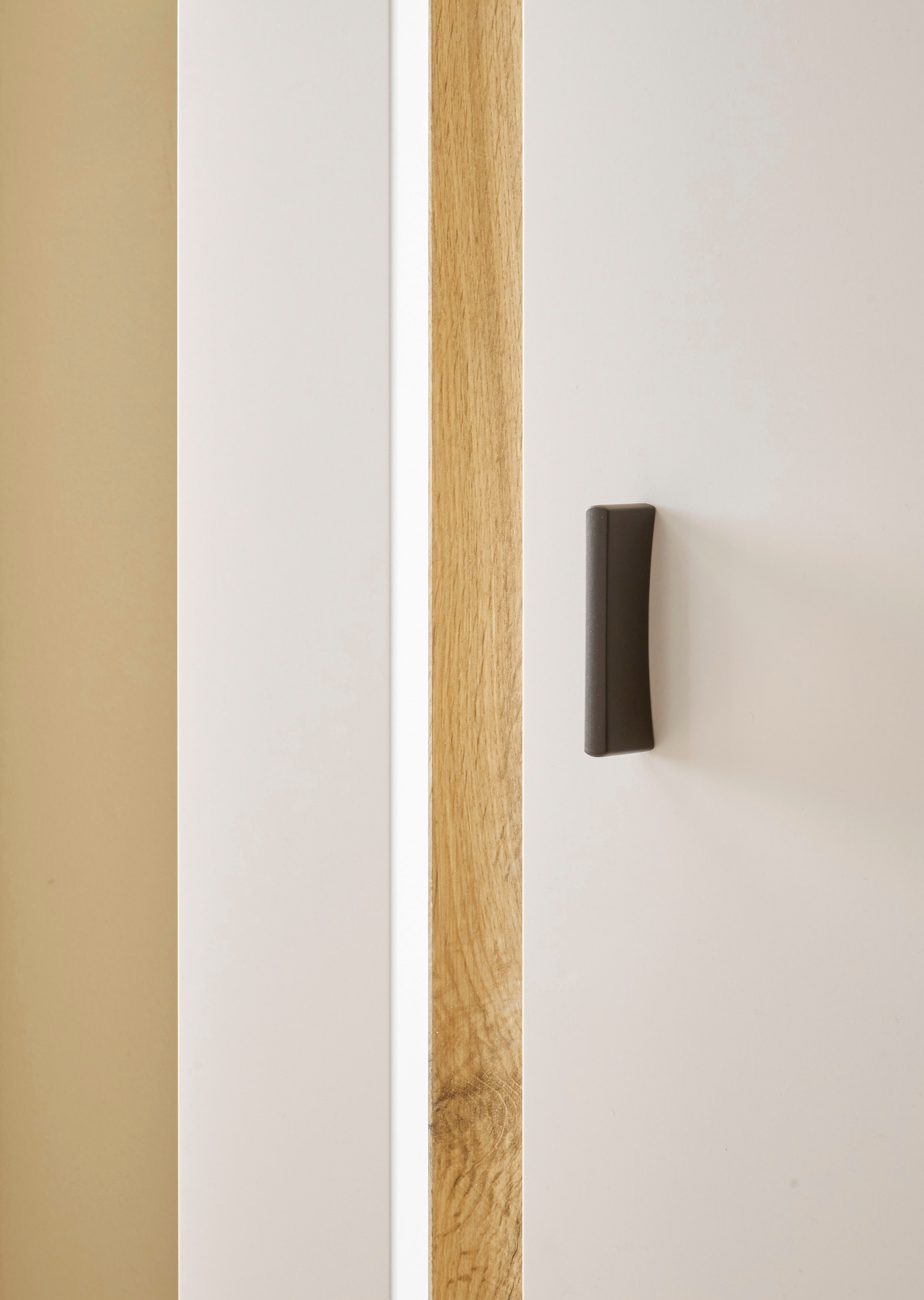INOSIGN Mehrzweckschrank »LONG ISLAND«, (1 St.), in moderner Trendfarbe,inklusive senkrechter Beleuchtung,Breite 55 cm