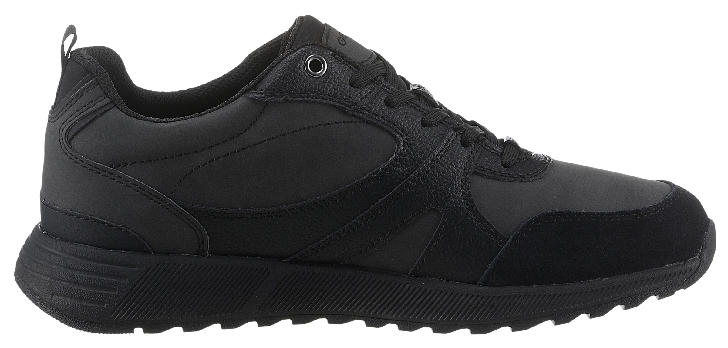 Geox Sneaker »U MOLVENO A«, Freizeitschuh, Halbschuh, Schnürschuh mit Plateausohle