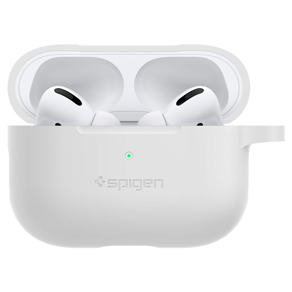 Backcover »Spigen Silicone Fit for AirPods pro White«, AirPods Pro