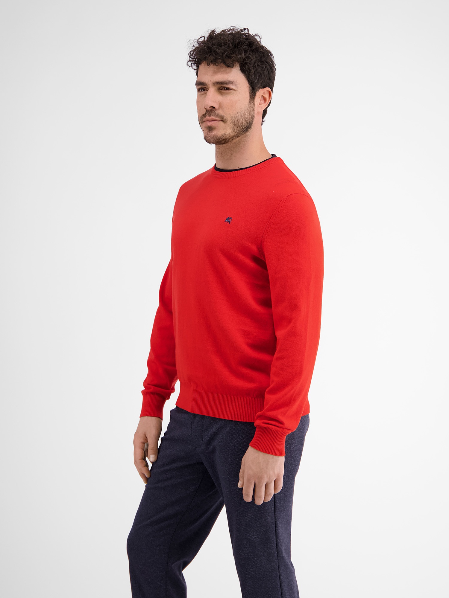 LERROS Strickpullover »LERROS V-Neck Pullover mit Kaschmiranteil«