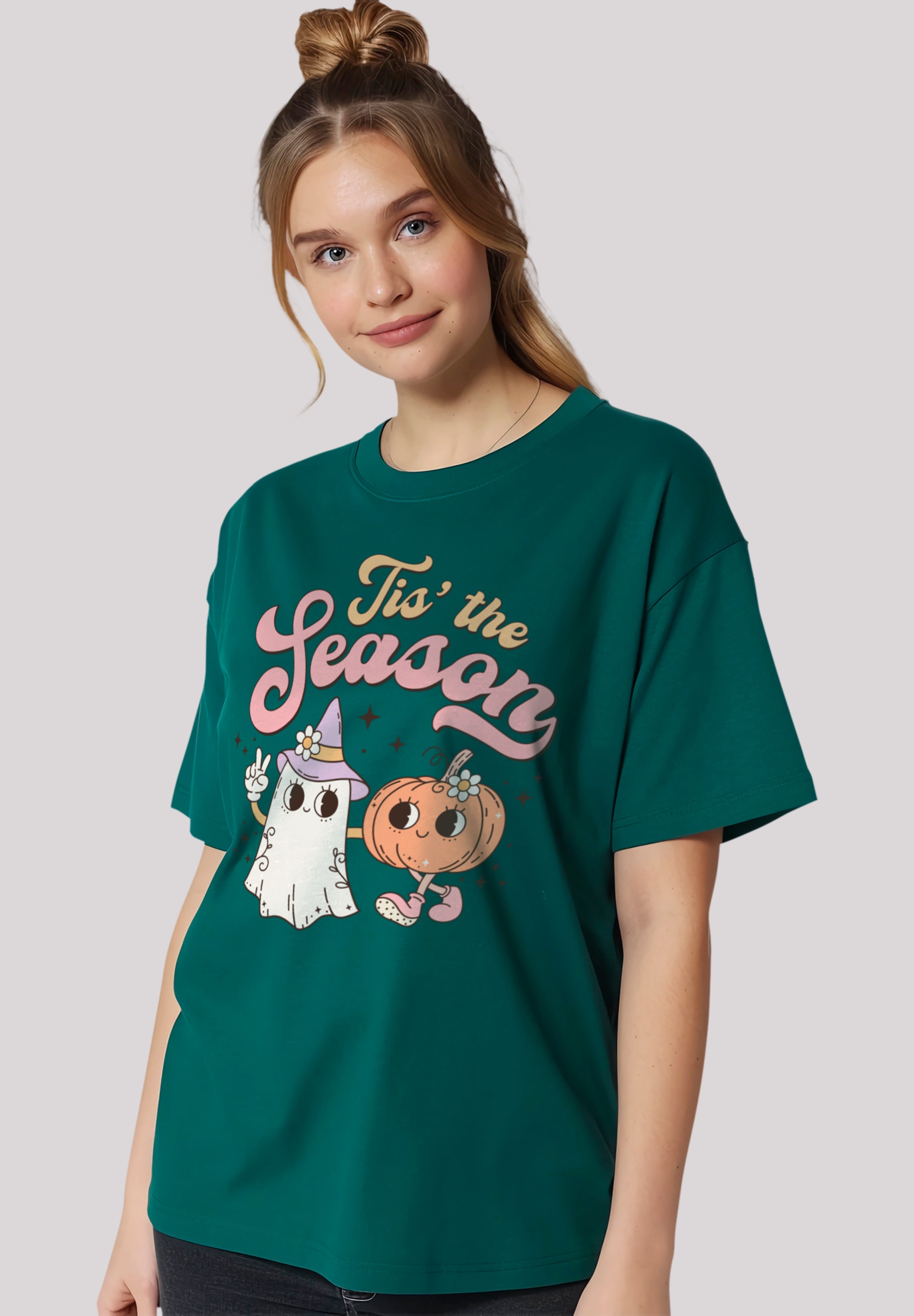 T-Shirt »Retro Halloween It's the Season«, Premium Qualität, Unisex Schnitt