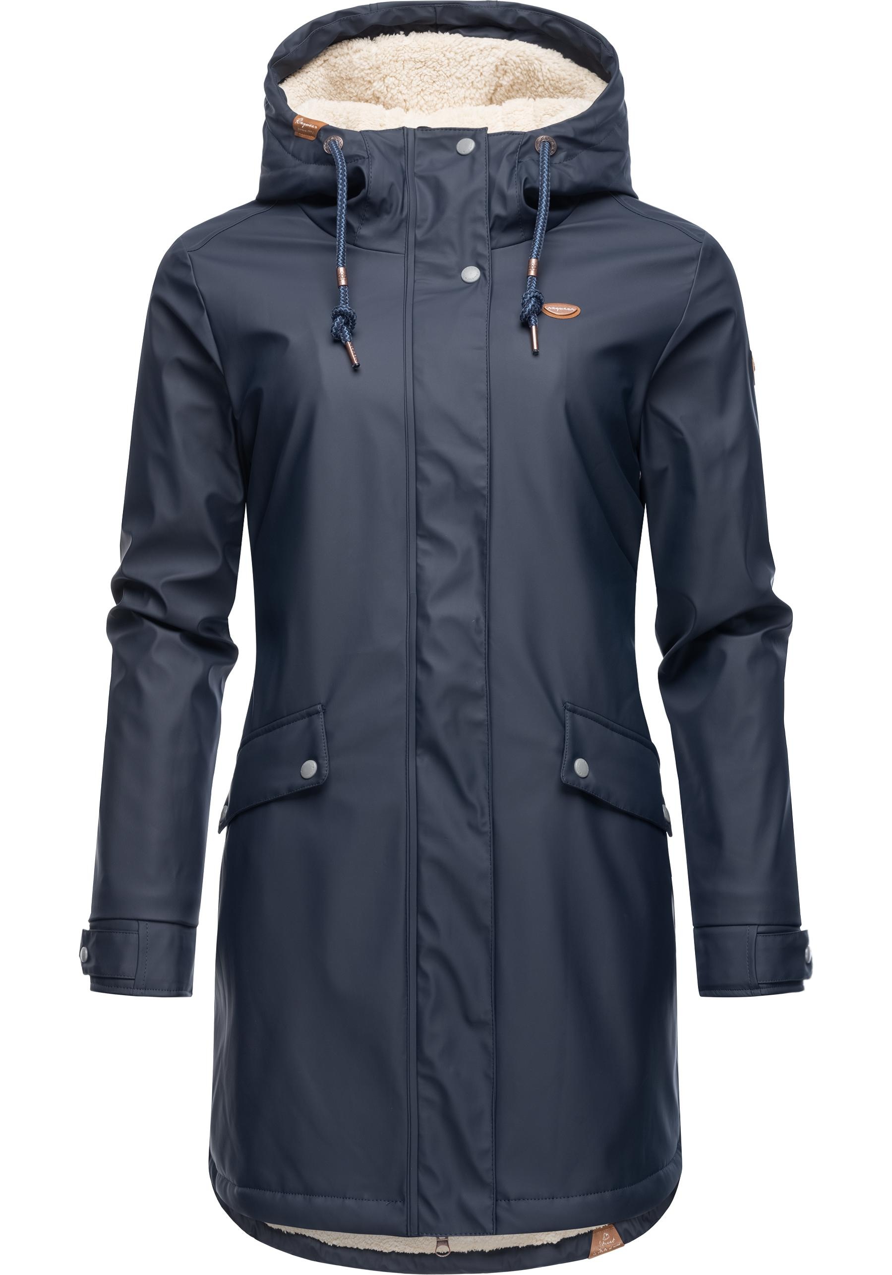 Ragwear Regenjacke »Tinsley«, mit Kapuze, Wasserdichter Regenparka für den Winter