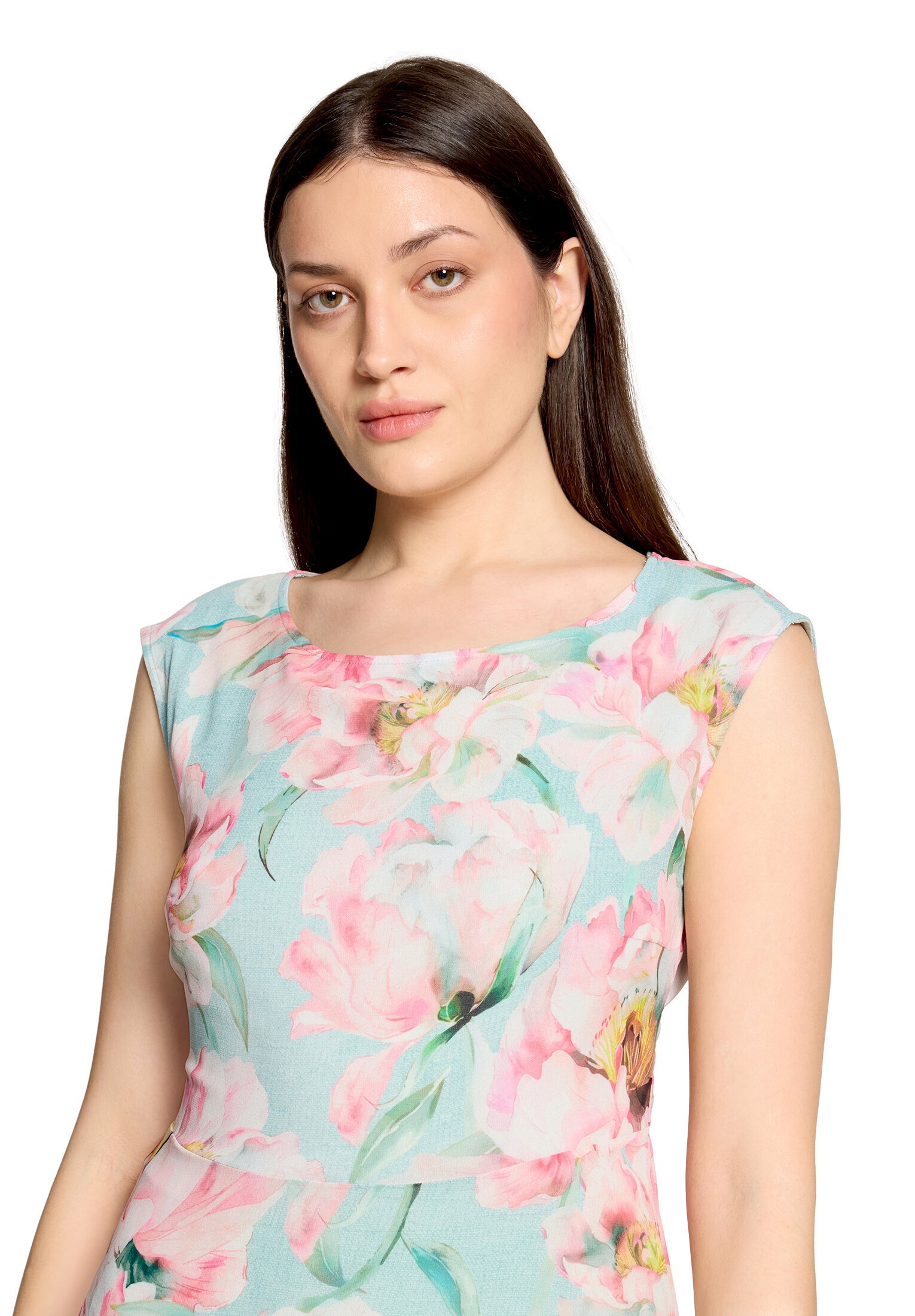 Betty Barclay Chiffonkleid »Damen mit Bindegürtel« Ohne Tasche
