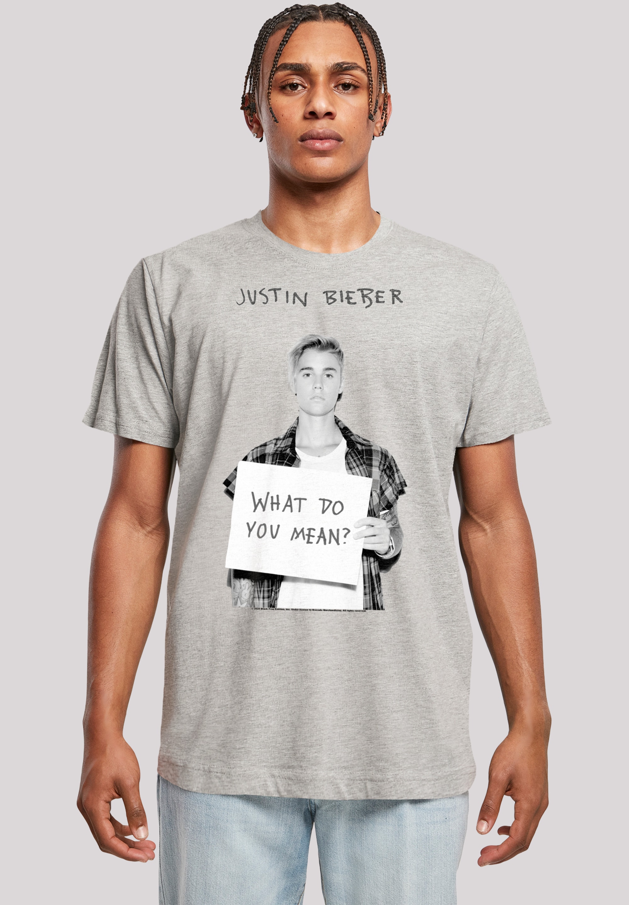 F4NT4STIC T-Shirt "Justin Bieber What Do You Mean", Premium Qualität günstig online kaufen