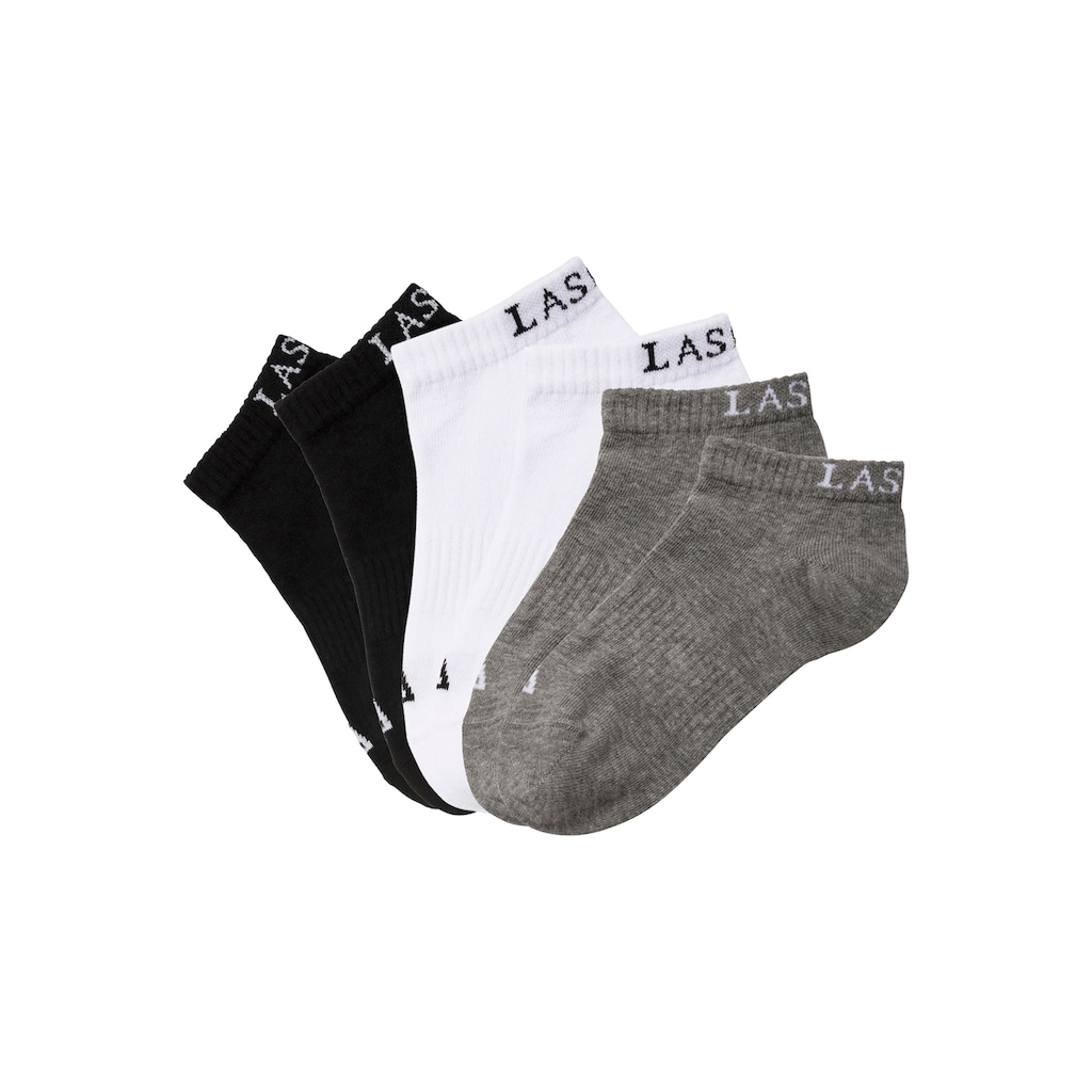 LASCANA ACTIVE Sneakersocken, (Set, 6 Paar)