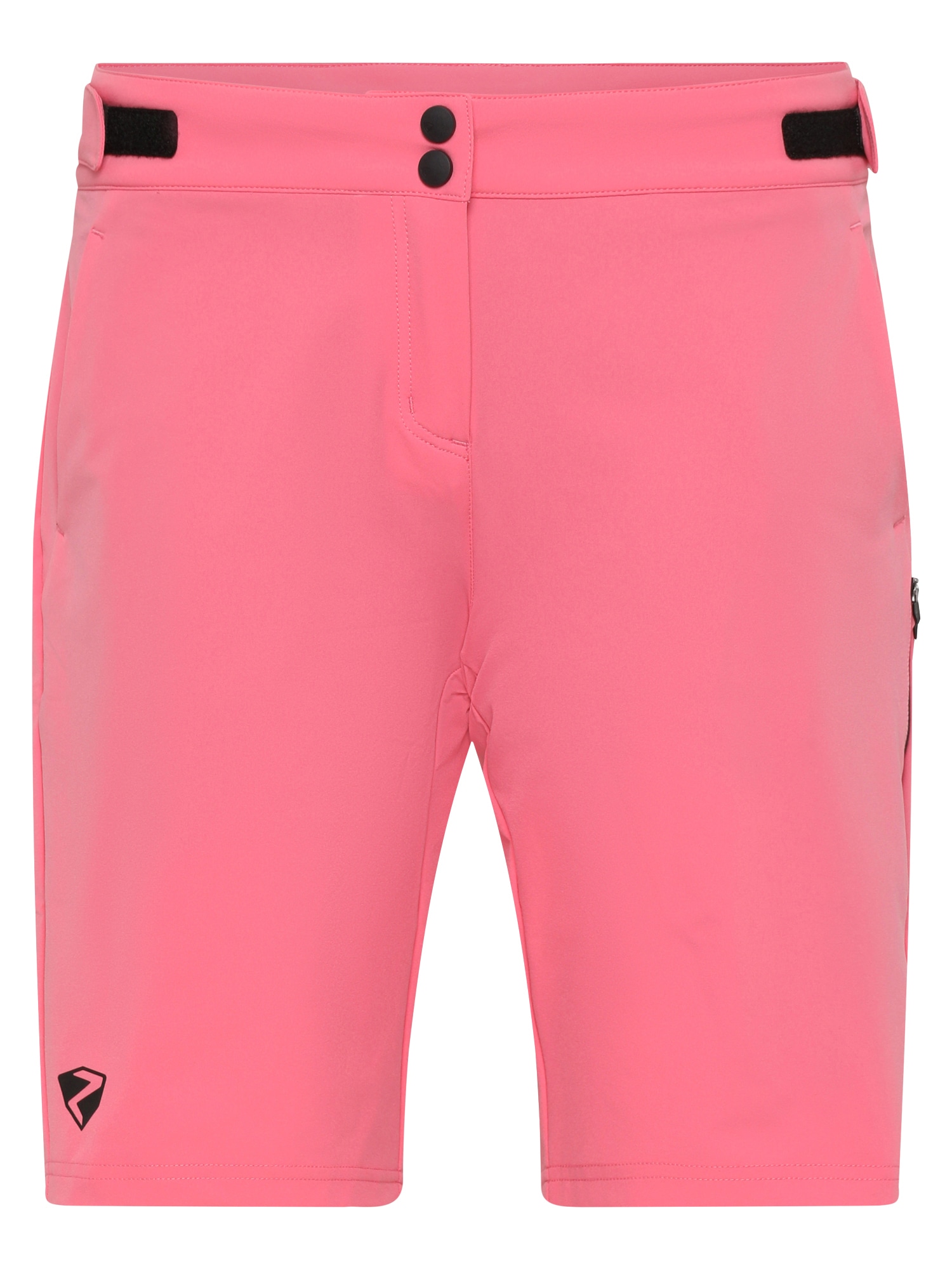 Ziener Radhose "NILSA-Z" elastisches Material, verstellbarter Bund, eingehängte Innenhose