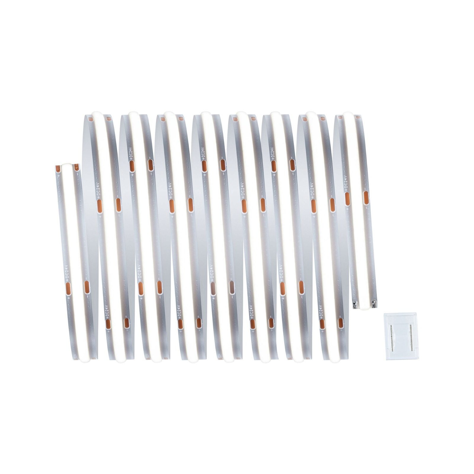 Paulmann LED-Streifen »MaxLED 1000 Stripe 2,5m Daylight 6500K 30W 24V silber Kunststoff«, 1 St.-flammig, Full-Line COB