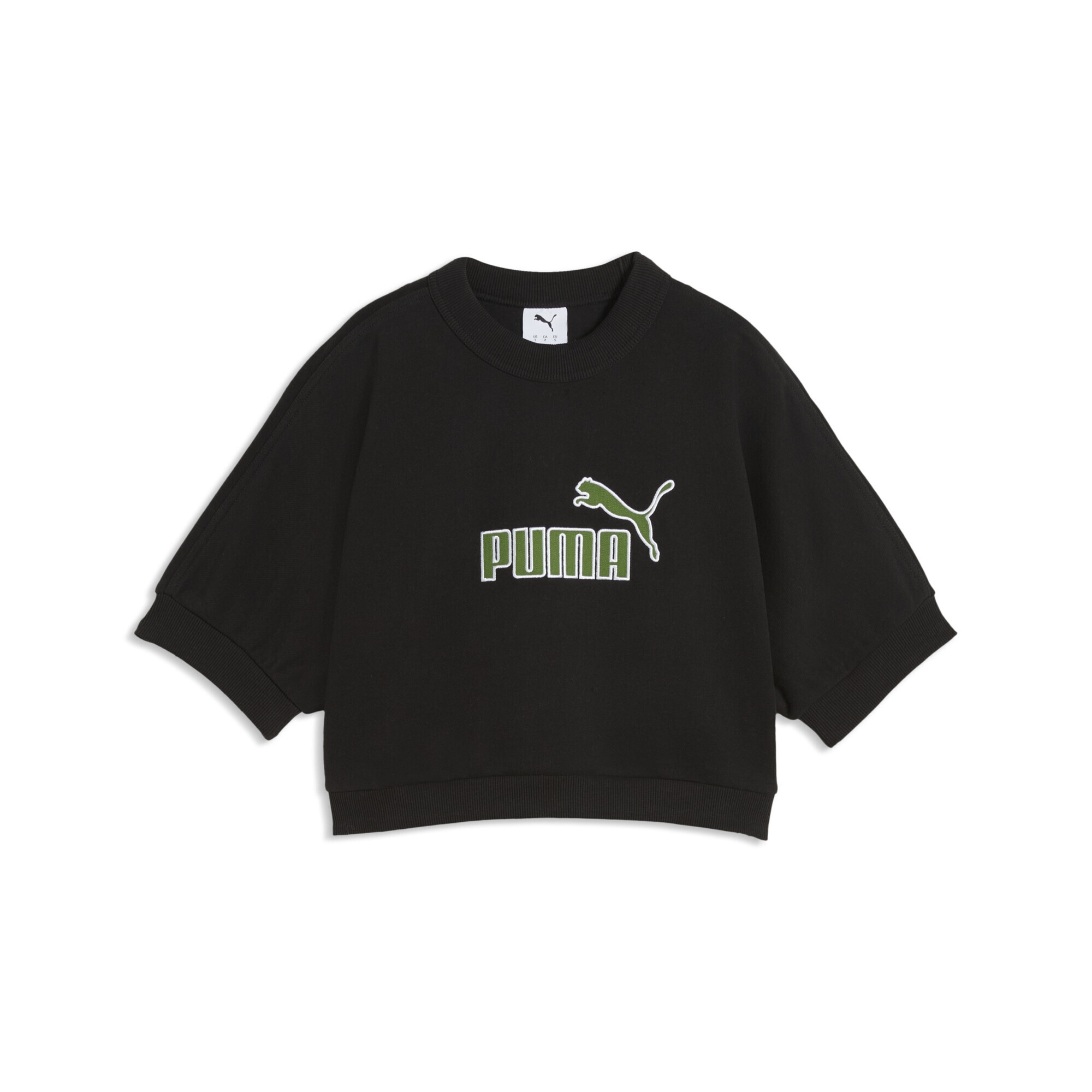 PUMA "Essentials Elevated No. 1 Logo Relaxed Sweatshirt Damen"