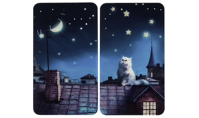 Maximex Herd-Abdeckplatte »Moon Cat«, (Set, 2 tlg.), für alle Herdarten, 52x30 cm kaufen