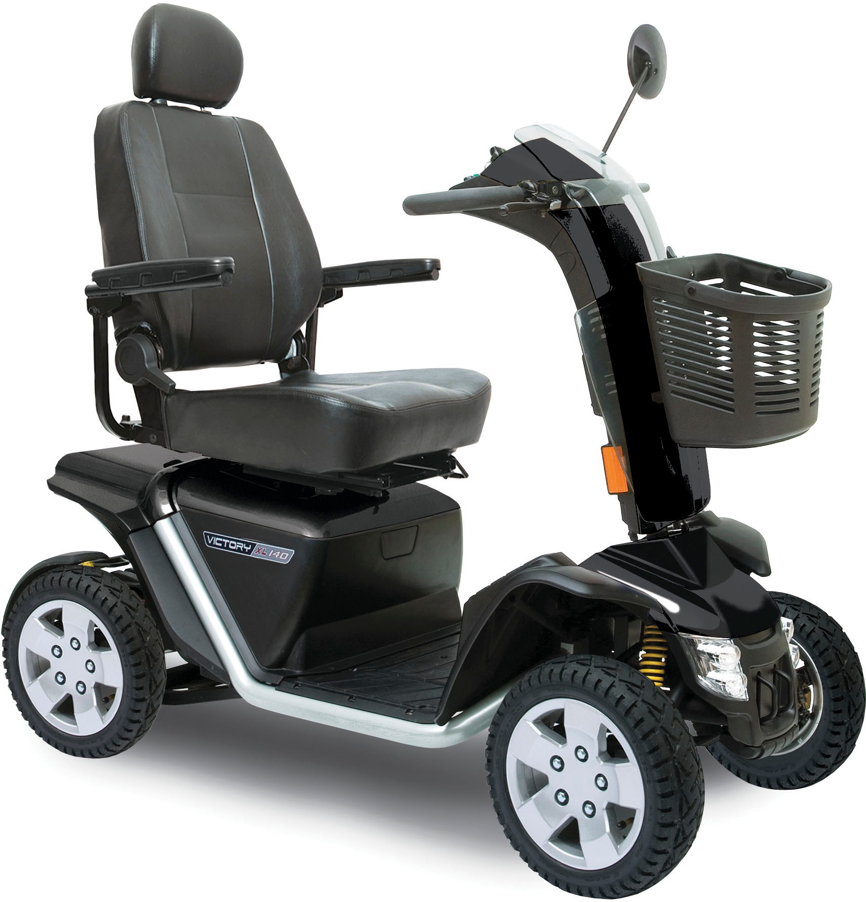 MOBILIS Elektromobil "M94 2.0, Premium Fahrzeug", schwarz, B:70cm H:138cm L:143cm, Elektromobile, Große Reichweite, Komfortsitz, LCD-Display,