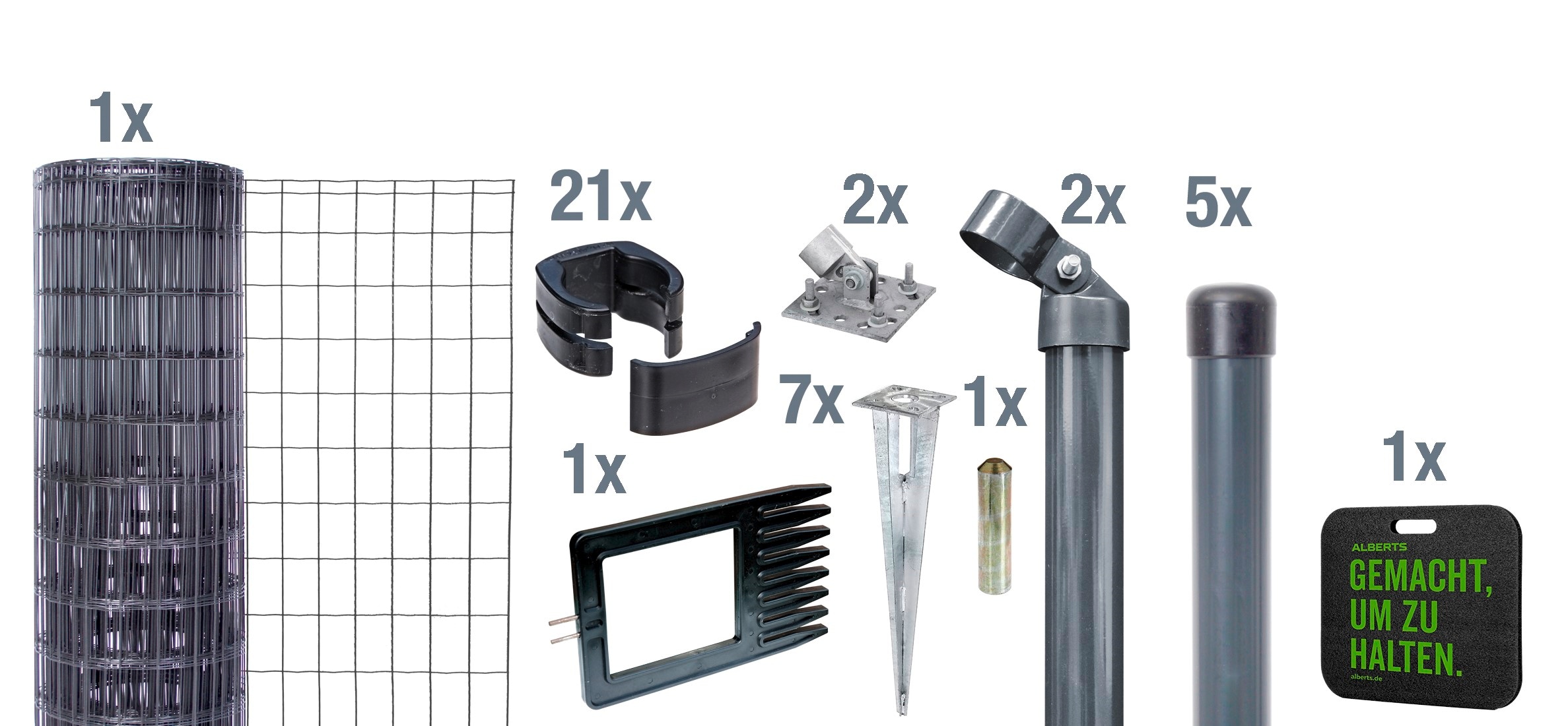 Alberts Schweißgitter "Fix-Clip Pro" in verschiedenen Abmessungen