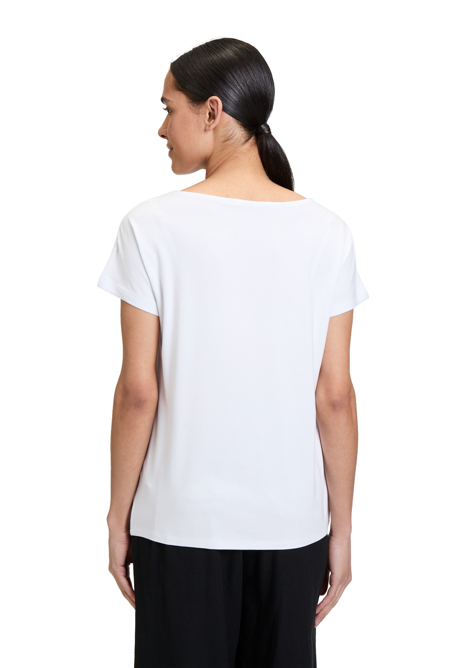 Betty Barclay Kurzarmshirt »Betty Barclay Basic Shirt mit U-Boot-Ausschnitt«, (1 tlg.), Druck