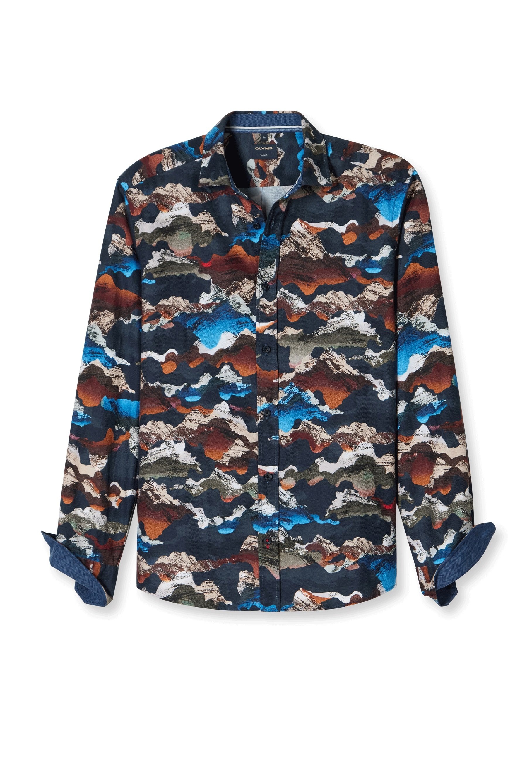 OLYMP Langarmhemd "OLYMP Casual, regular fit, Kent" günstig online kaufen
