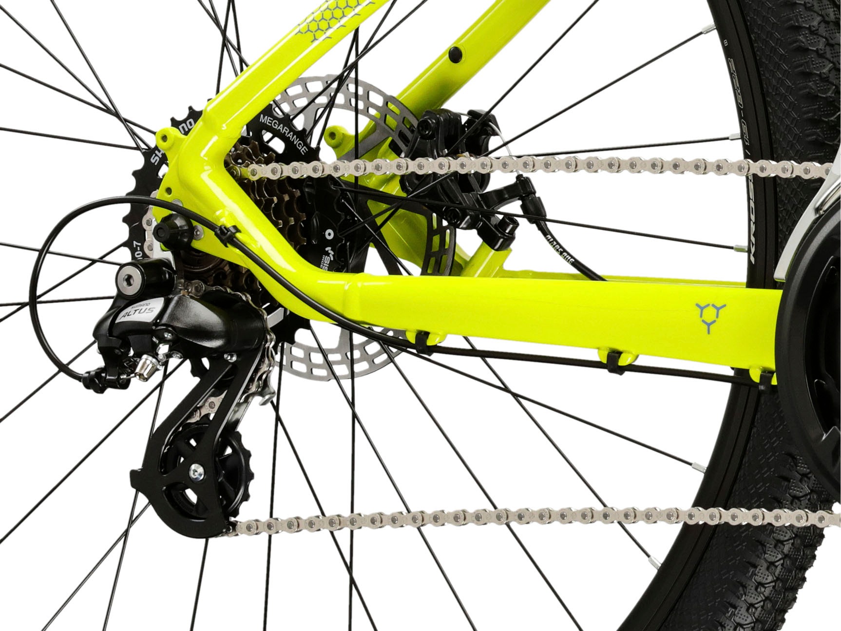 Kross Mountainbike »Hexagon 2.0«, 21 Gang, Shimano, ALTUS M310 Schaltwerk, Kettenschaltung