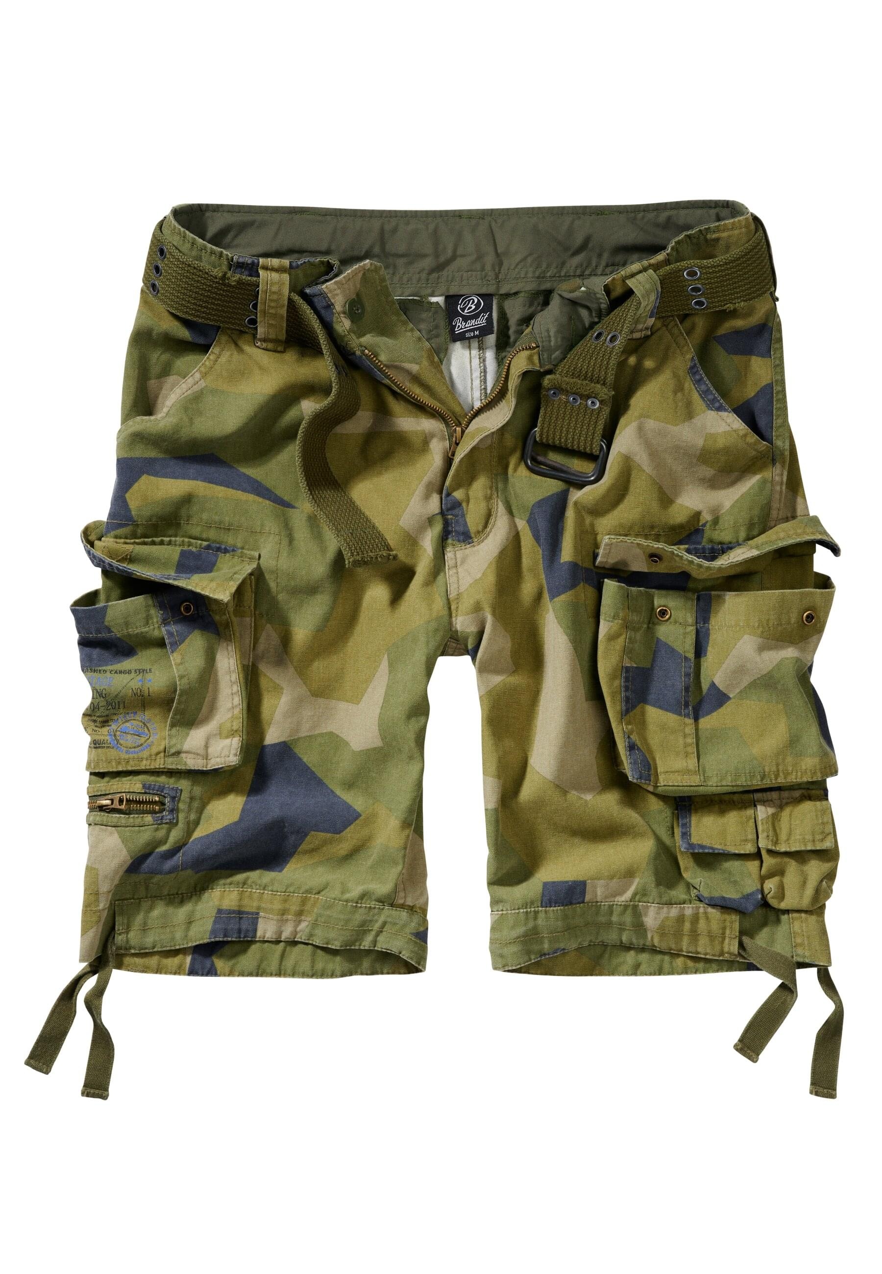 Brandit Cargoshorts »Brandit Herren Savage Vintage Cargo Shorts«, (1 tlg.)