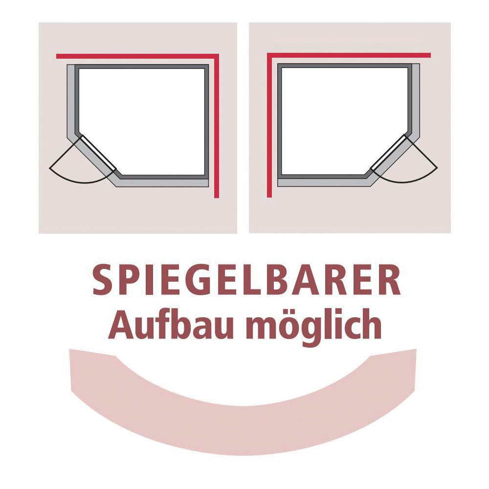 Karibu Sauna »Siirin« Set,  Ofen 9 KW externe Strg easy