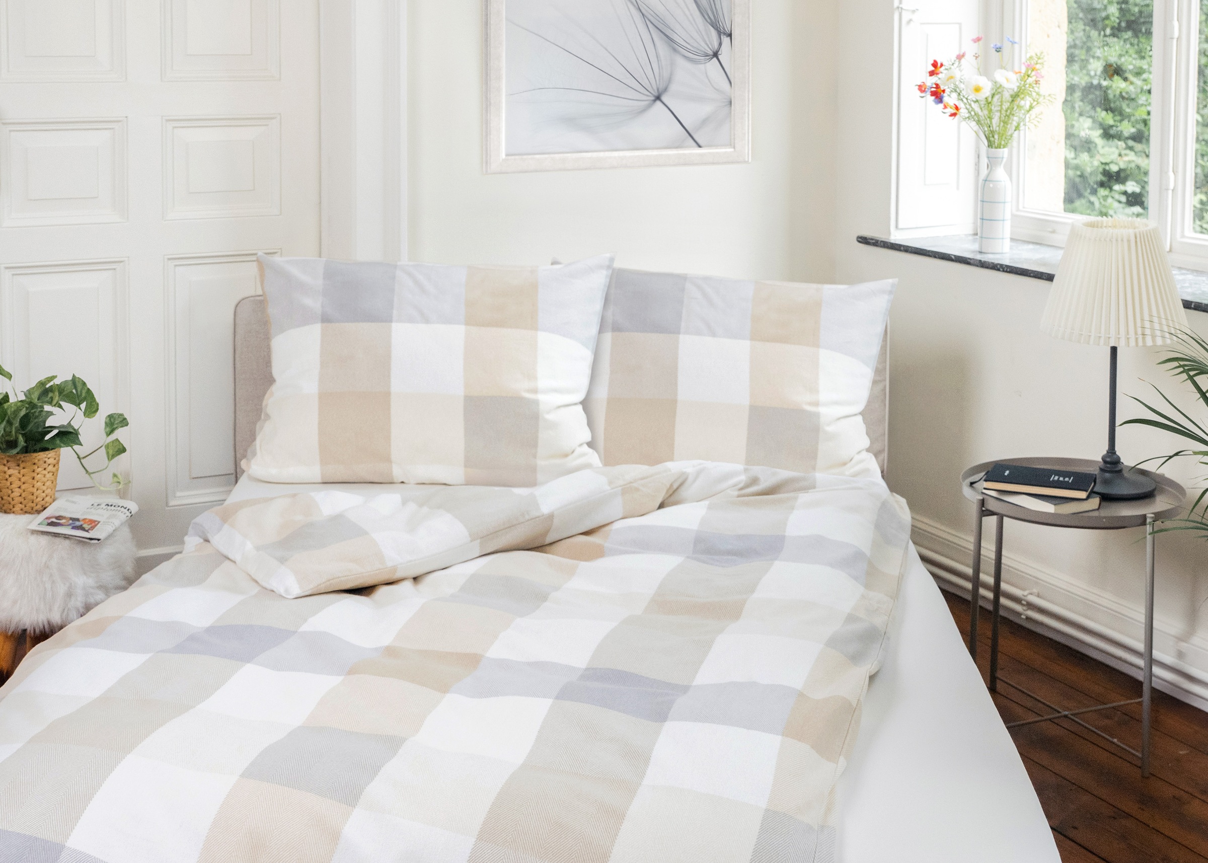 Dyckhoff Bettwäsche "Plaid" 2 Stk. angenehm wärmend günstig online kaufen