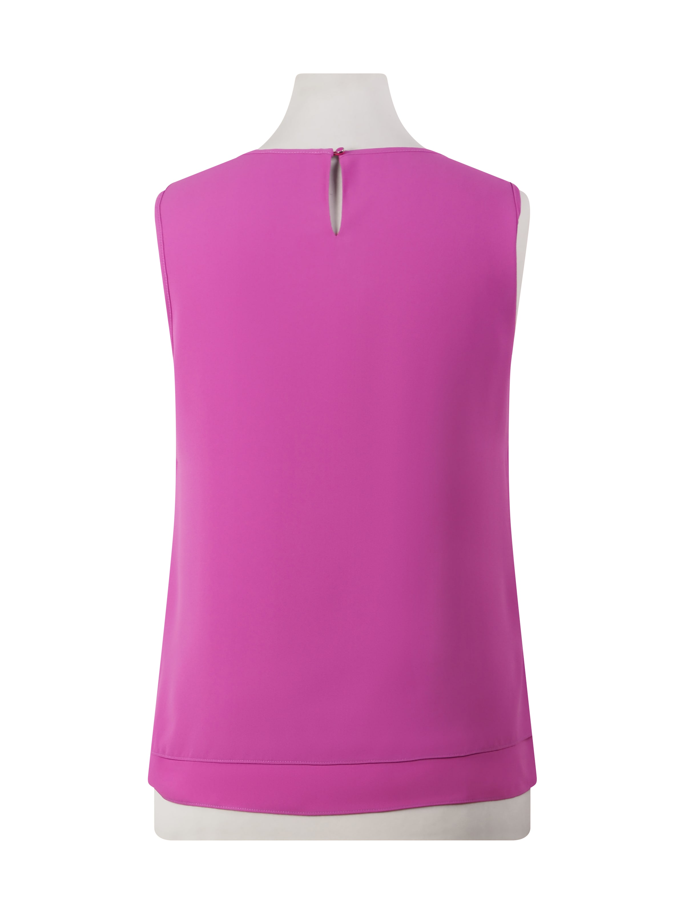 HERMANN LANGE Collection Shirttop, halbtransparent, im 2-Lagen-Look