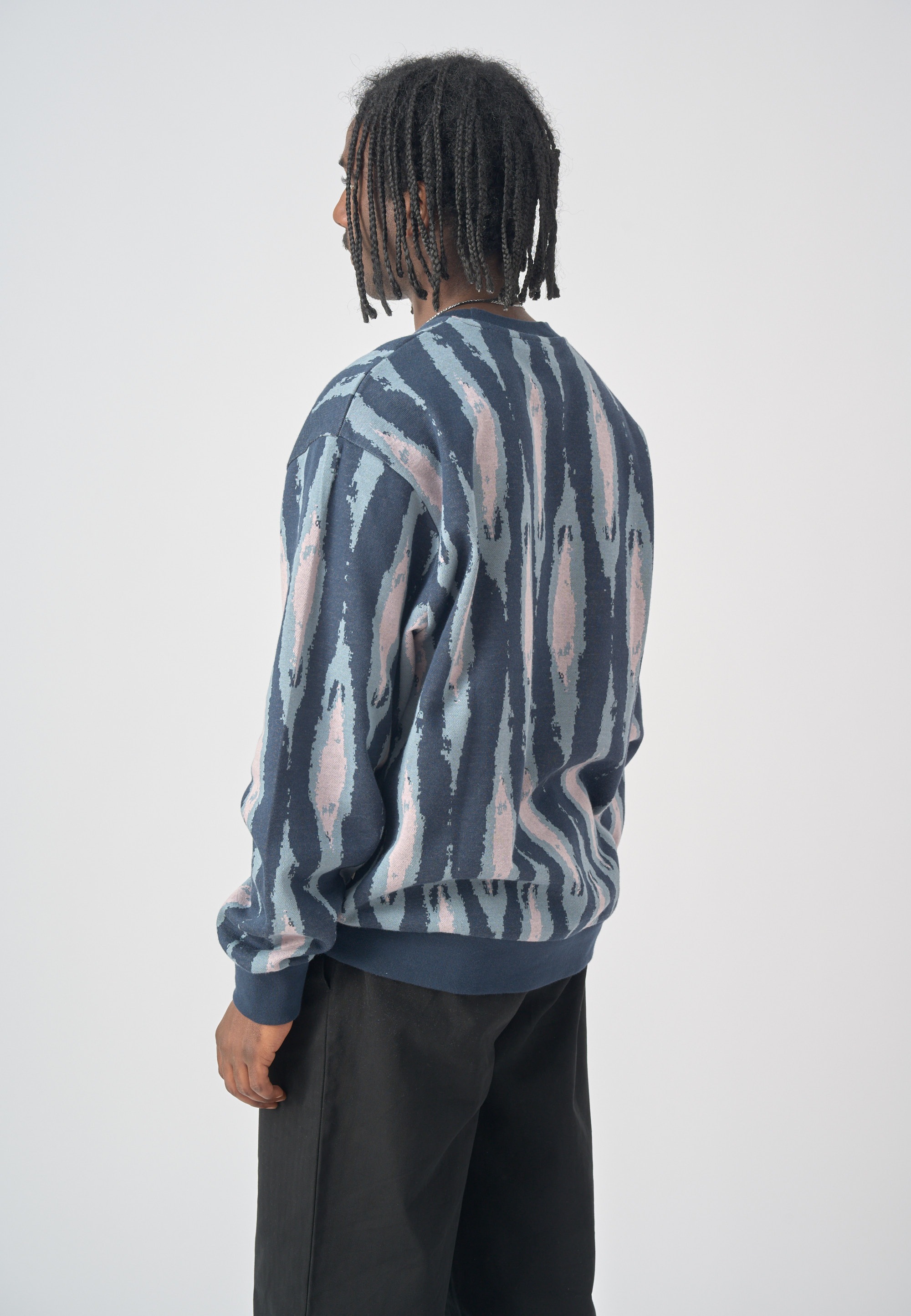 Cleptomanicx Strickpullover »Boxy Crewneck Scratch Crew«, mit lockerem Schnitt